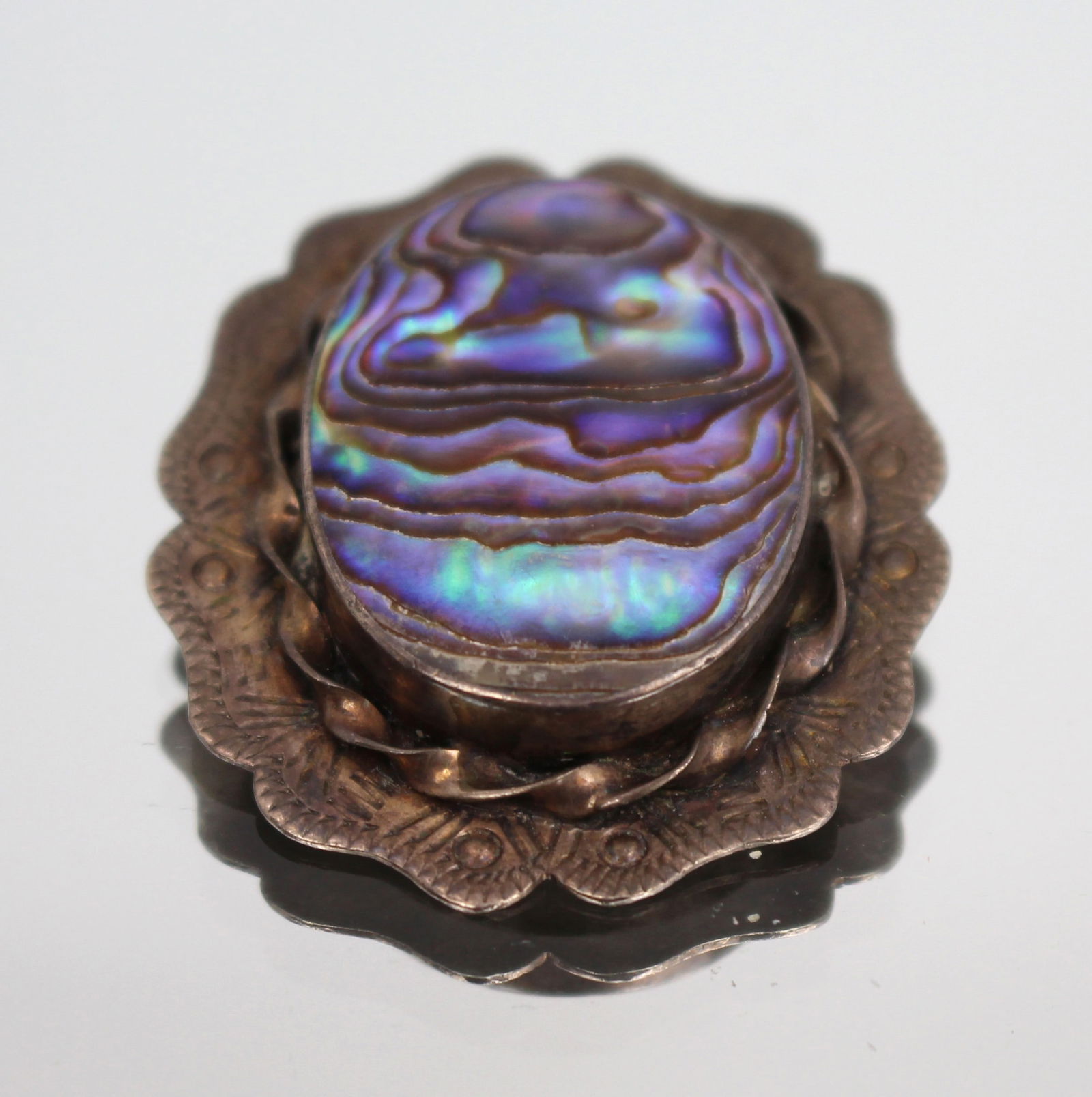 Mid 20th Century Silver and Abalone Brooch – c.1950 - 2