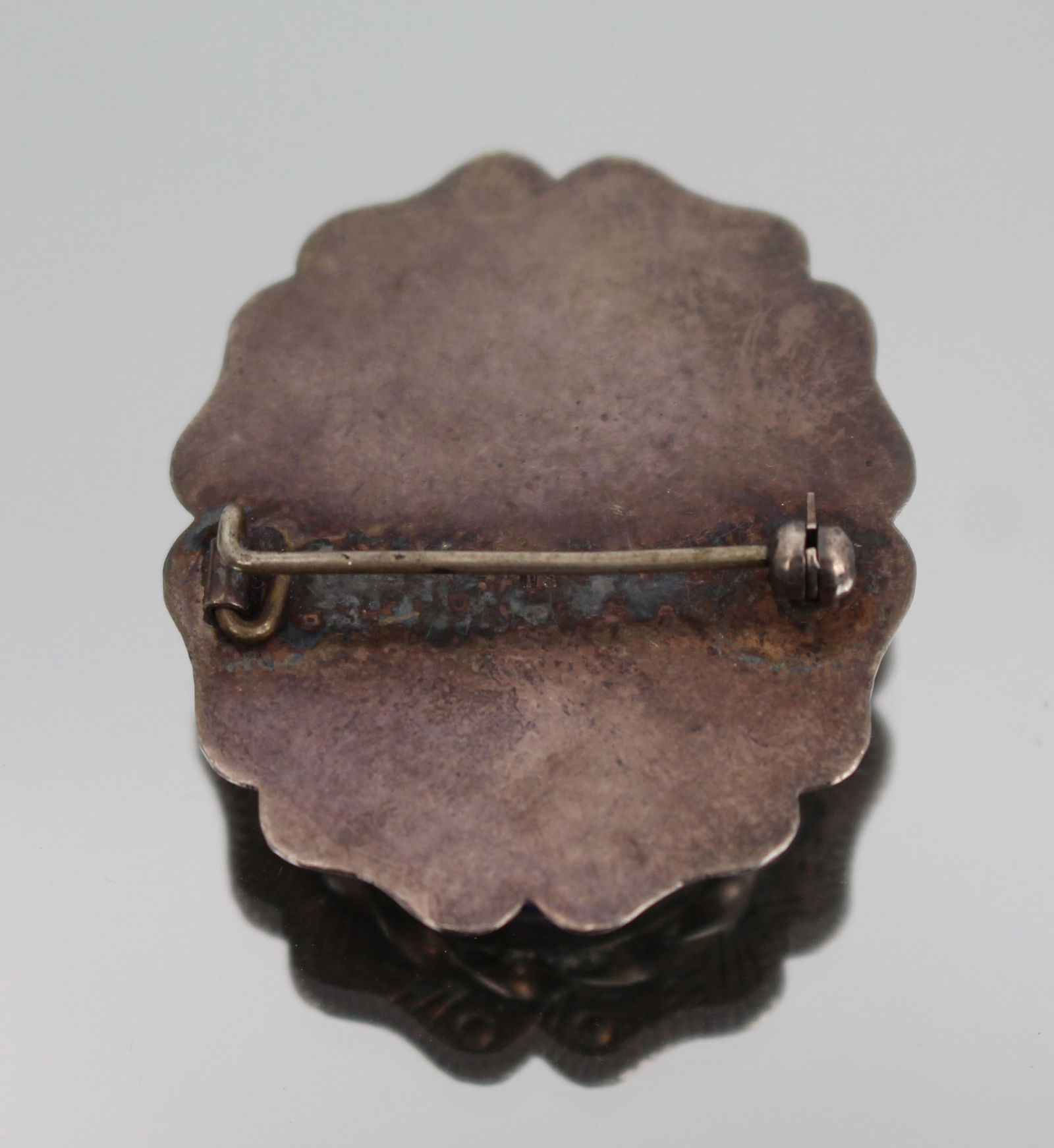 Mid 20th Century Silver and Abalone Brooch – c.1950 - 4