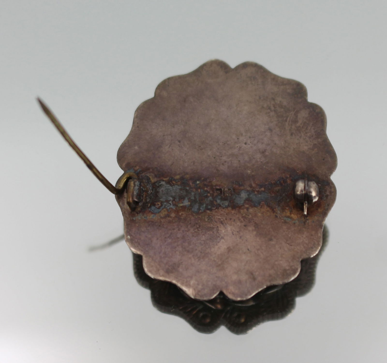 Mid 20th Century Silver and Abalone Brooch – c.1950 - 5