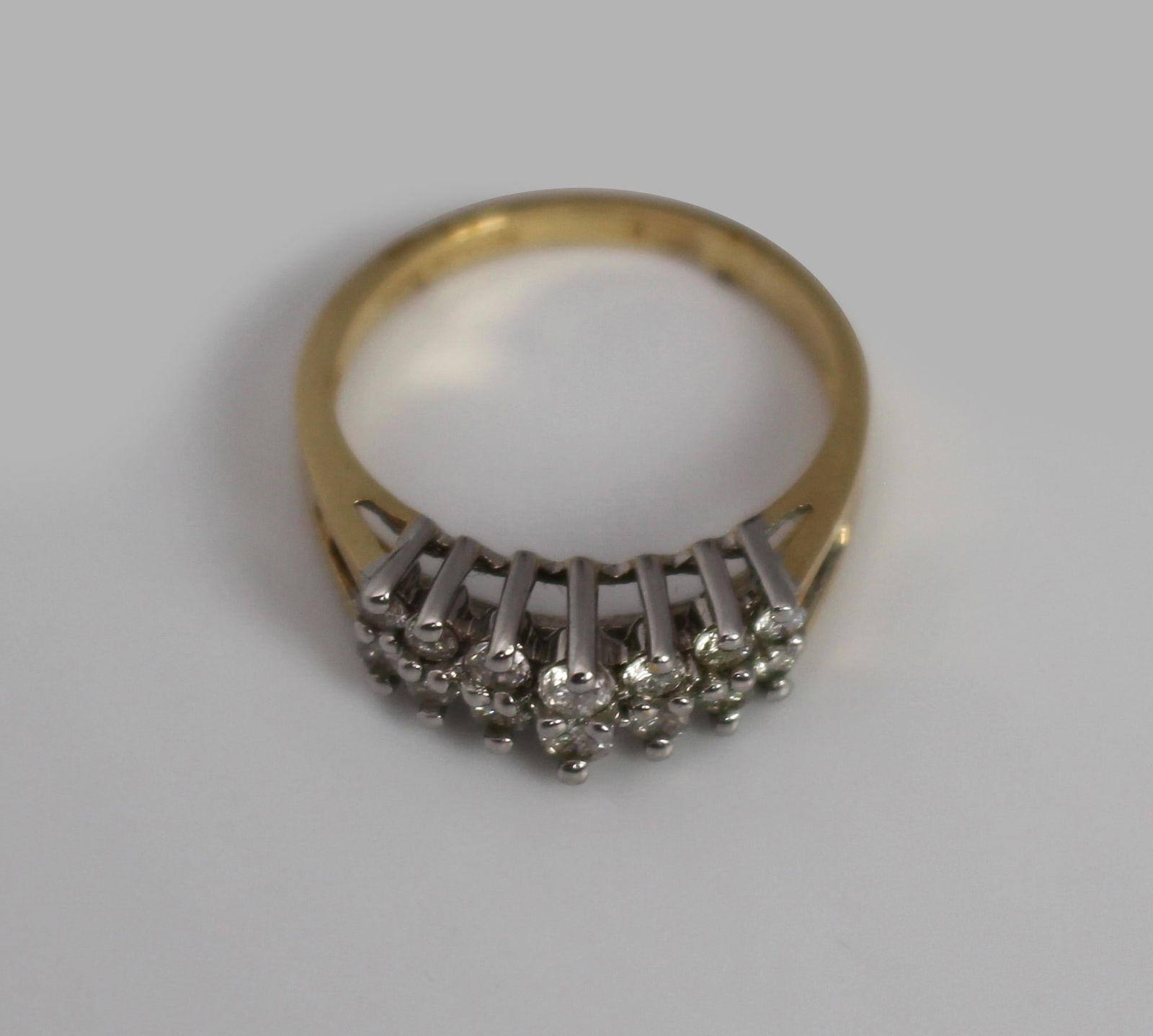 14 Stone Diamond Ring - 2