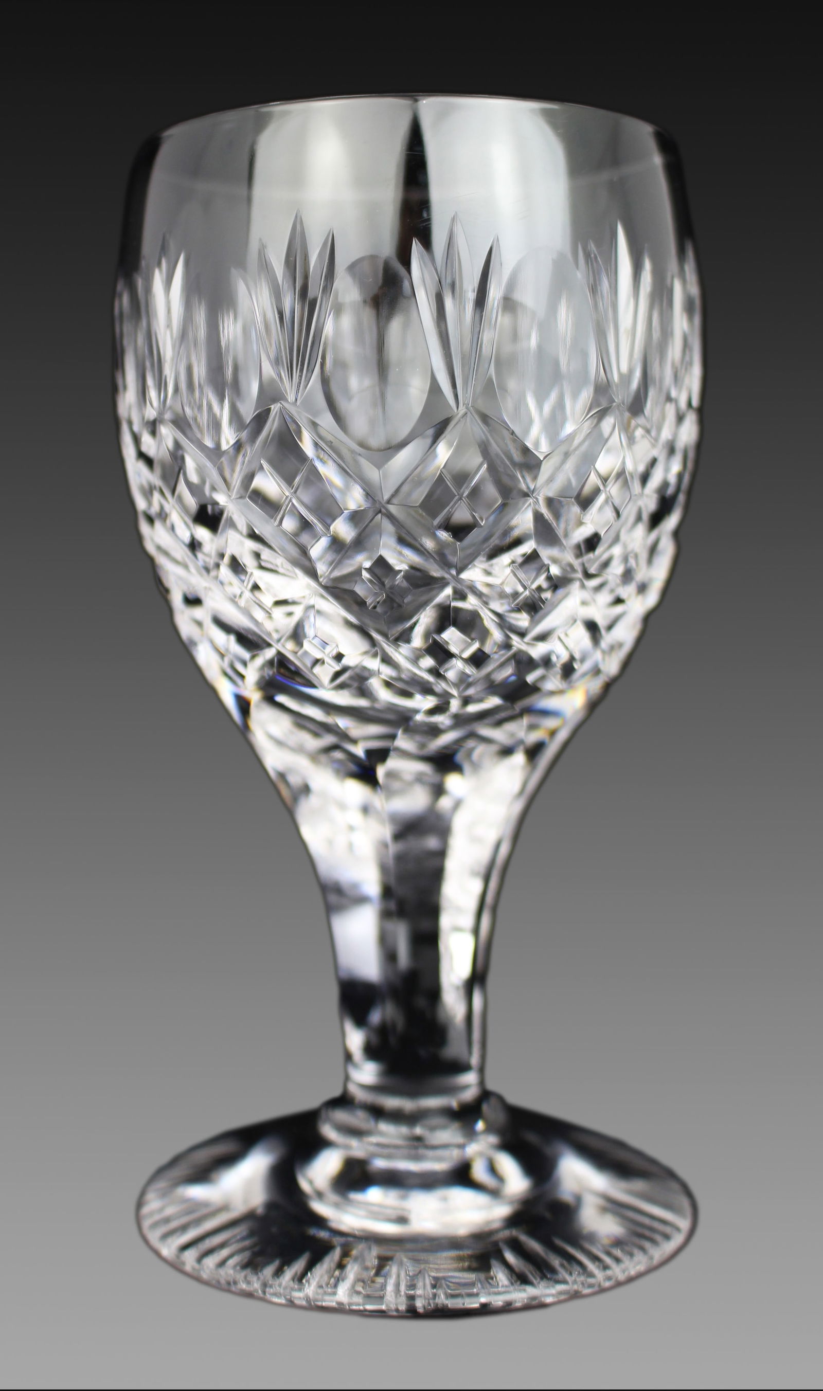 Set of 6 Vintage Fine Crystal Small Wine Glasses - 2