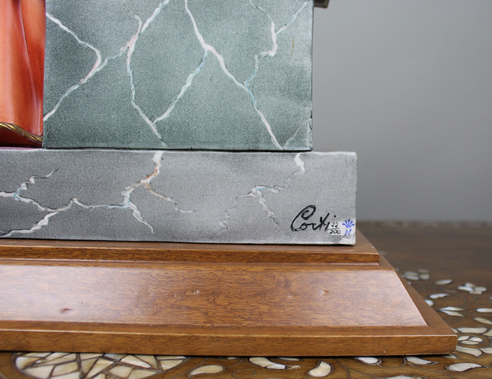 Large Capodimonte Porcelain Figurine – Pope Paul VI - 8