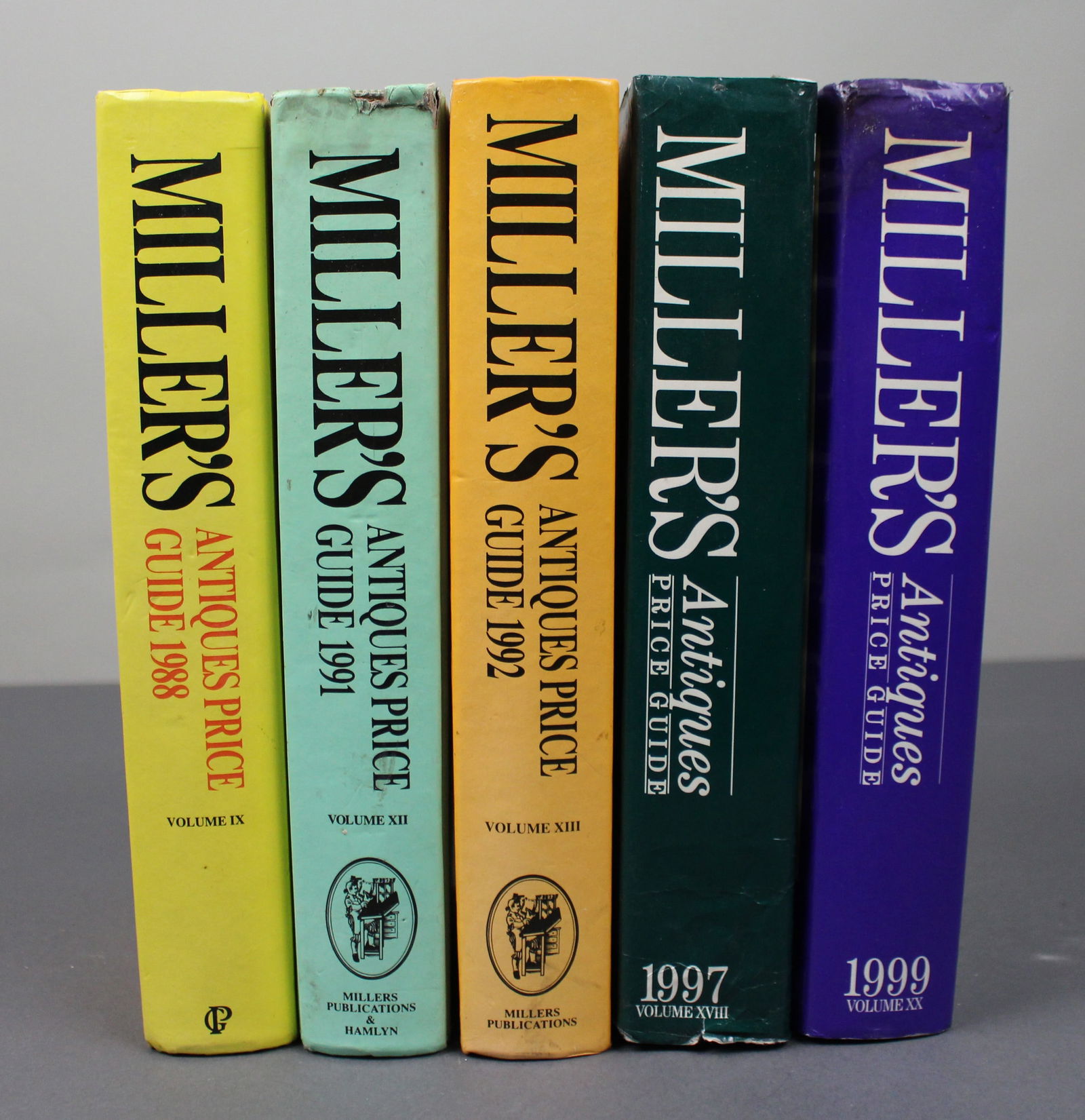 Collection of 5 Miller's Antiques Price Guide Books - 2