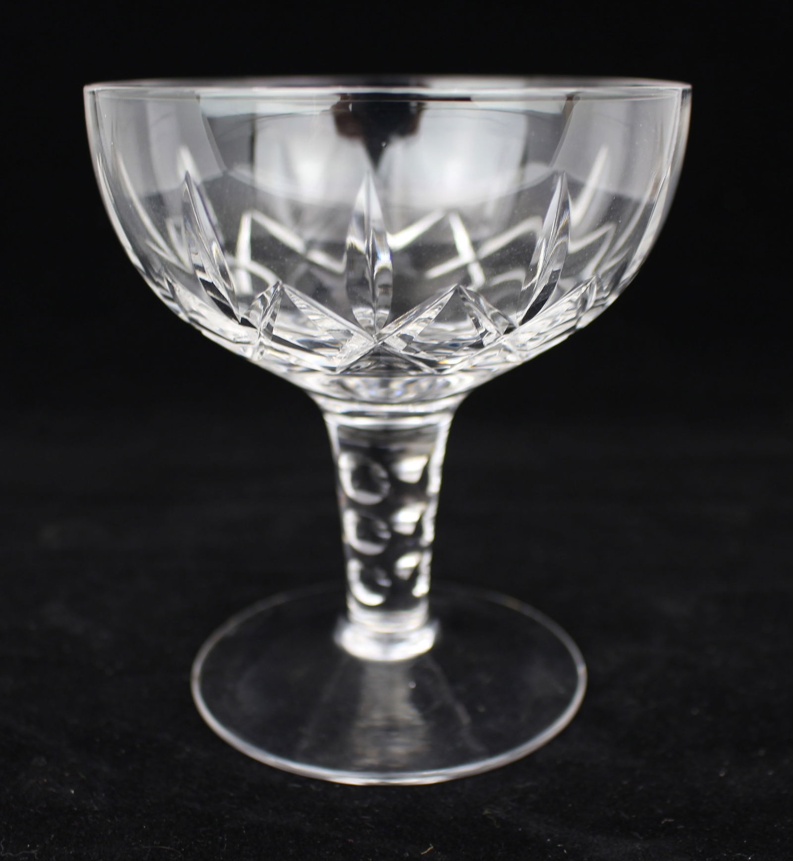 Set of 6 Stuart Crystal Carlingford Champagne Saucers - 3
