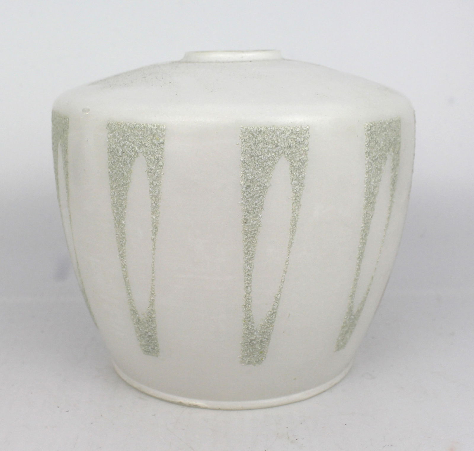 2 x White contemporary Glass Lampshades (1 of 3)