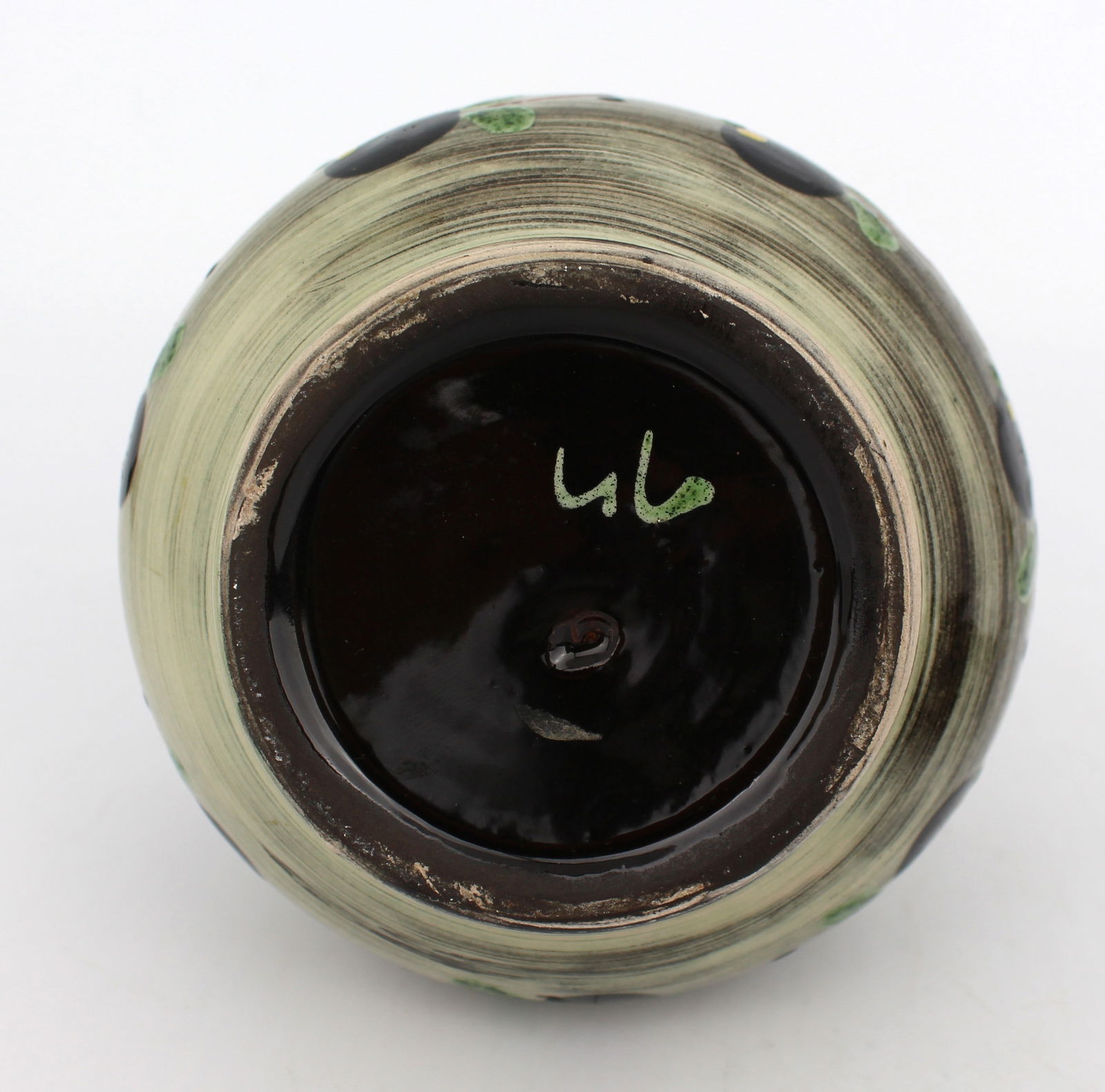 Decorative Lidded Two Handled Pot - 3