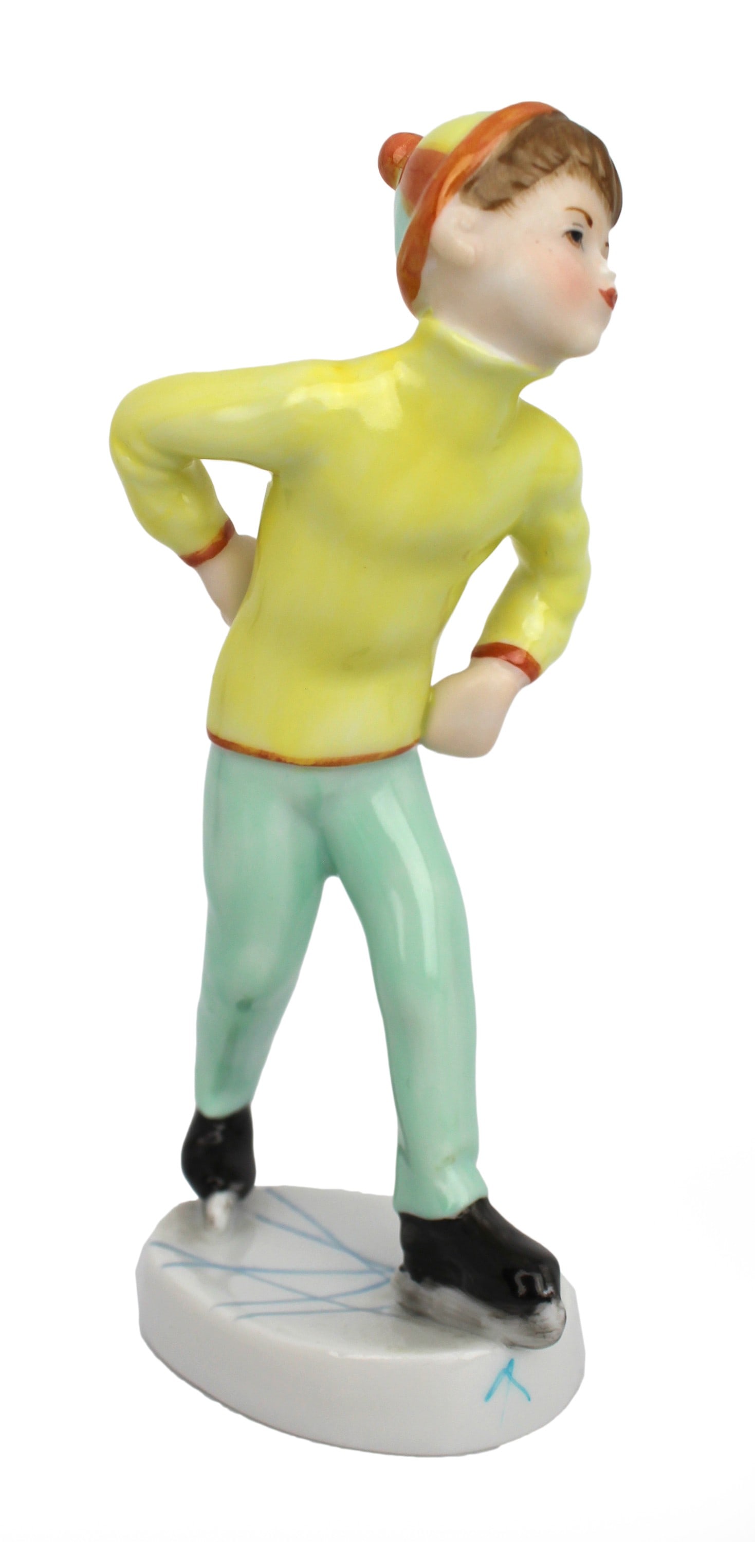 Royal Worcester Miniature Figurine Tuesday Boy: Title: Royal Worcester Miniature Figurine Tuesday Boy Description: Royal Worcester Miniature Figurine Tuesday Boy Royal Worcester, made in Sri Lanka Days of the Week series Measures 4.5 x 8