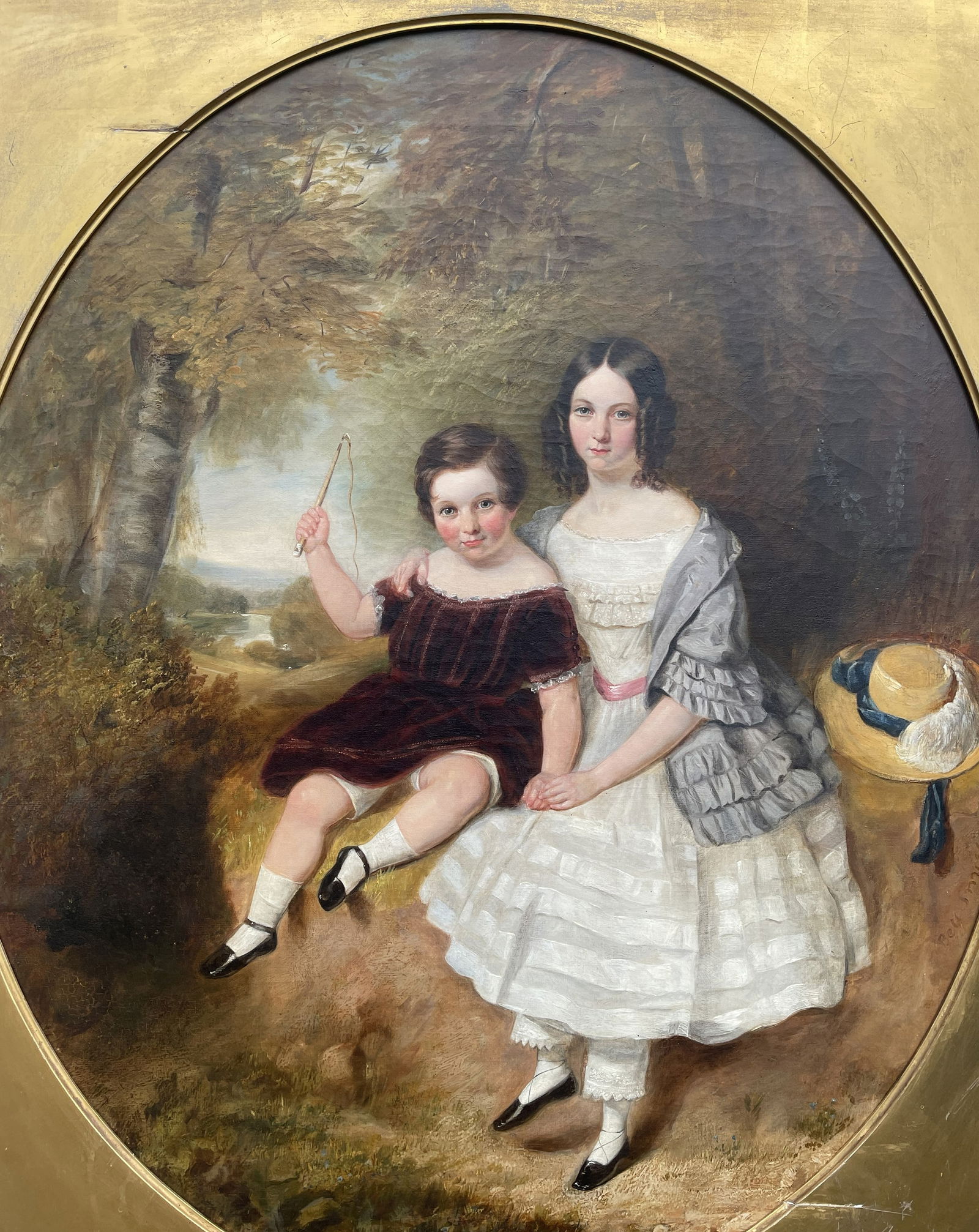 Early 19th Century Portrait by James Bennett H. Smith – Oil on Canvas - 3