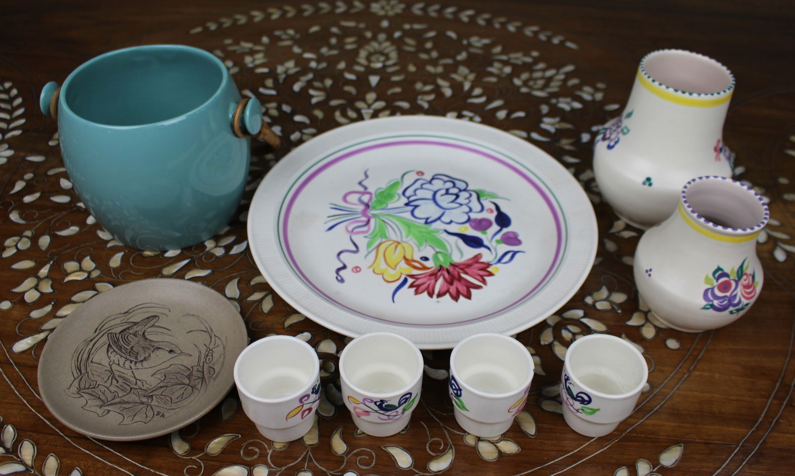 Collection of 9 Pieces of Poole Pottery - 2