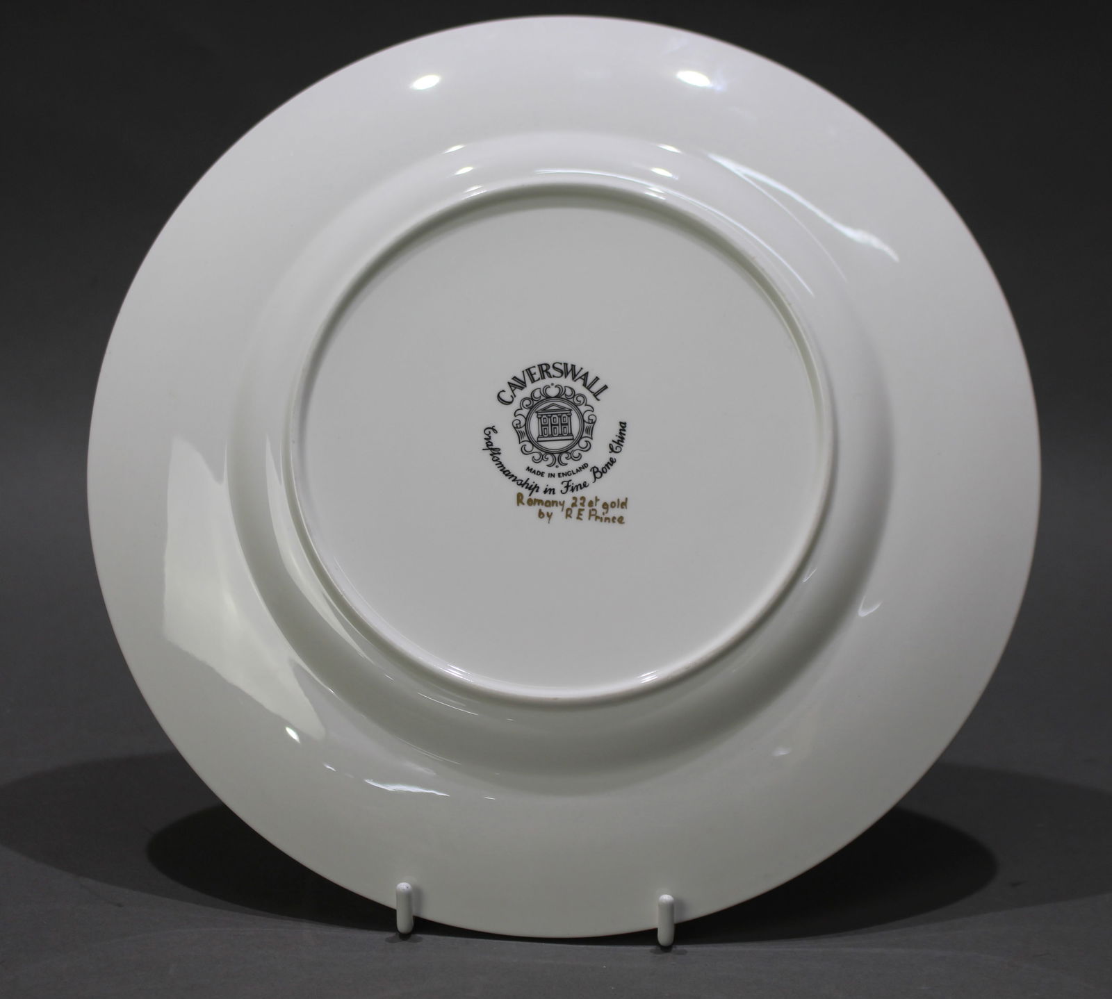 Caverswall Romany 22ct Gold Cabinet Plate - 3