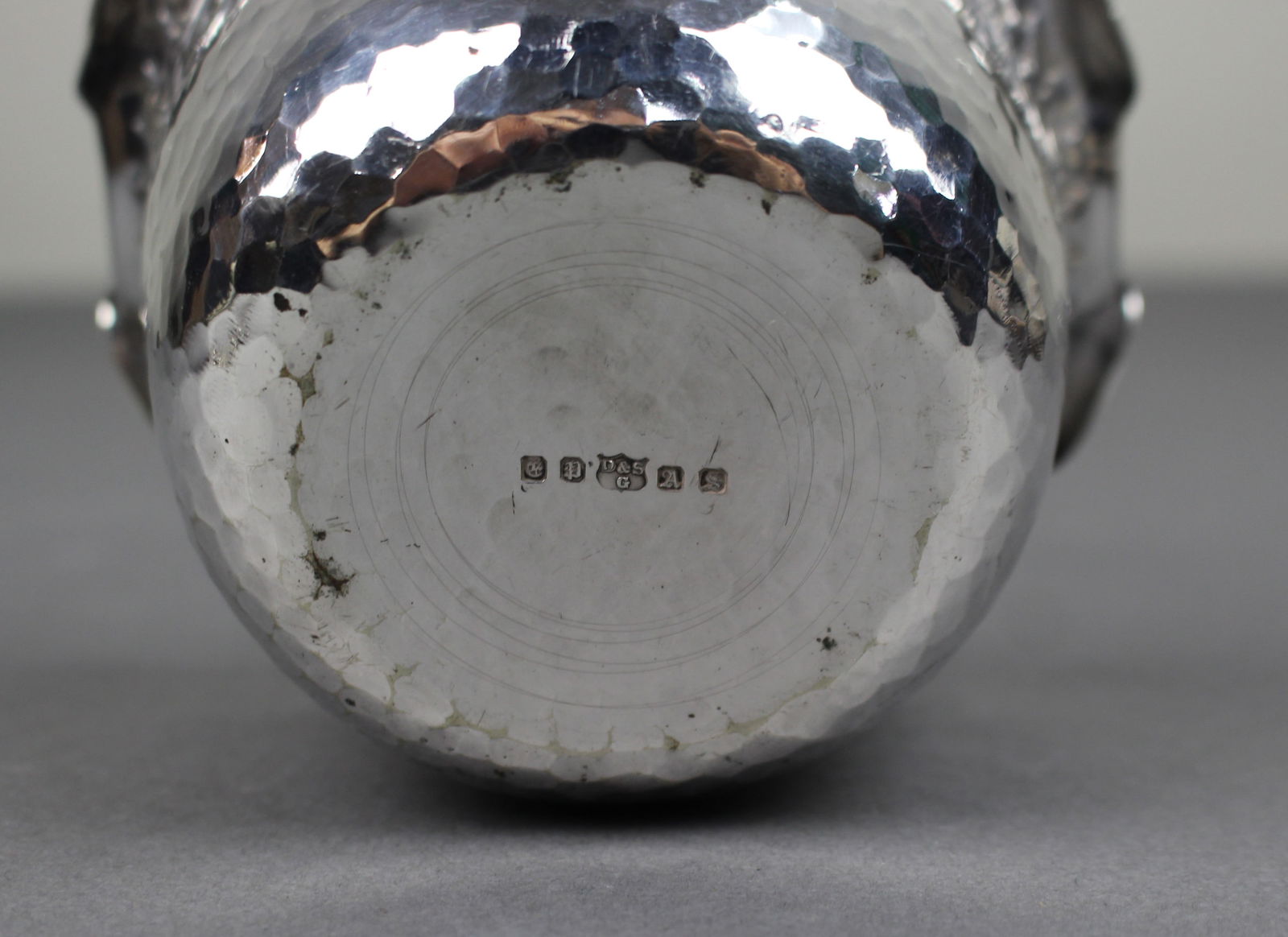 Antique Silver Plated Handled Basket - 6