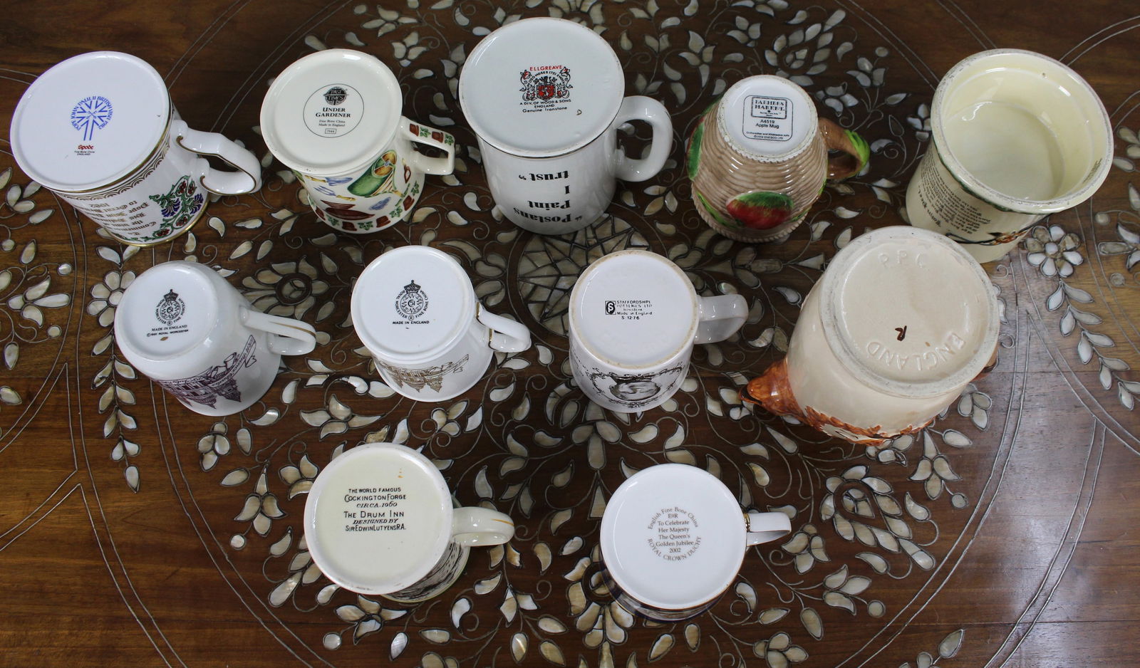 Collection of 11 Antique & Vintage Tankards & Mugs - 4