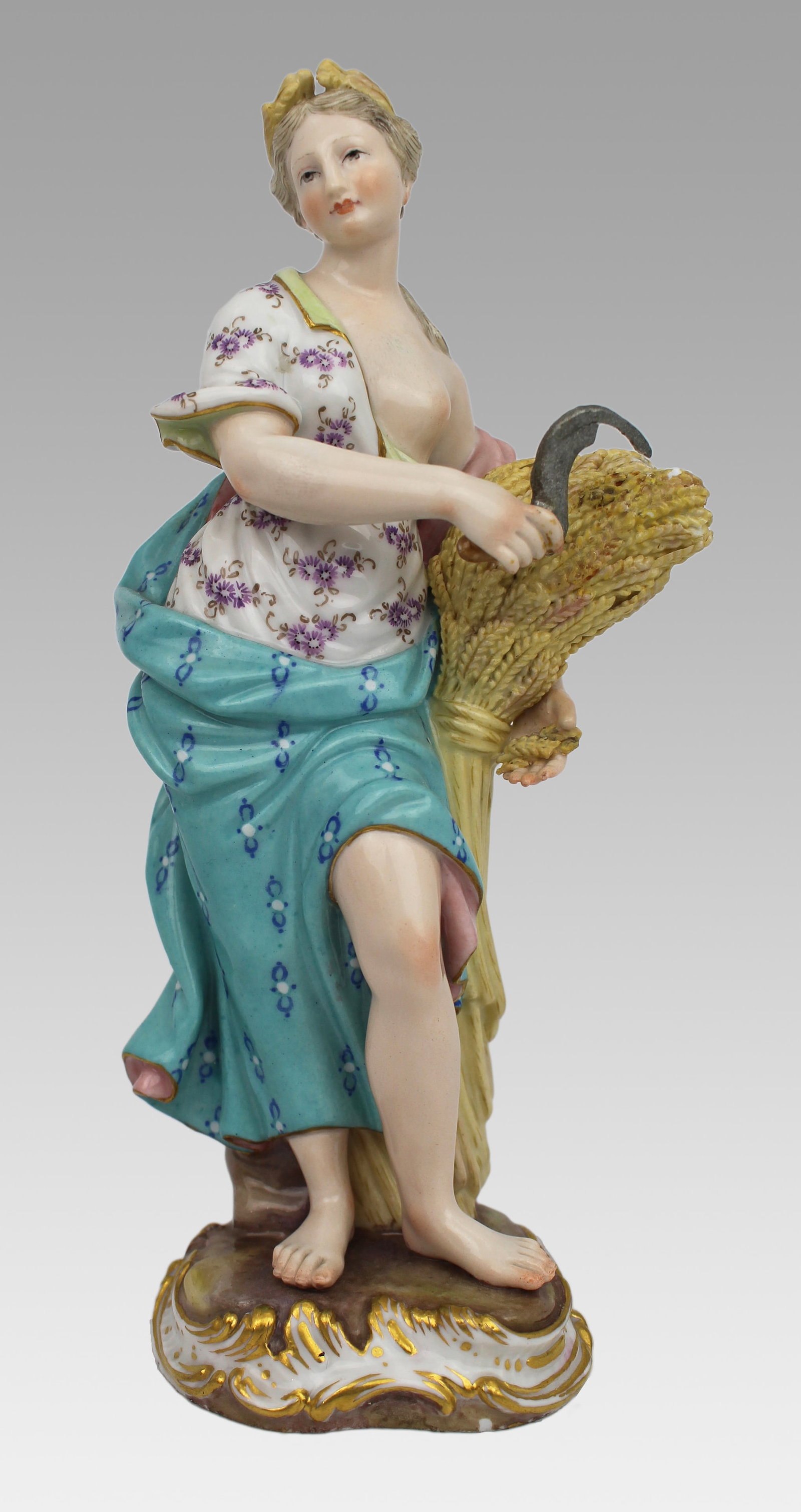 19th Century Meissen Porcelain Figurines – Set of the Four Seasons - 15