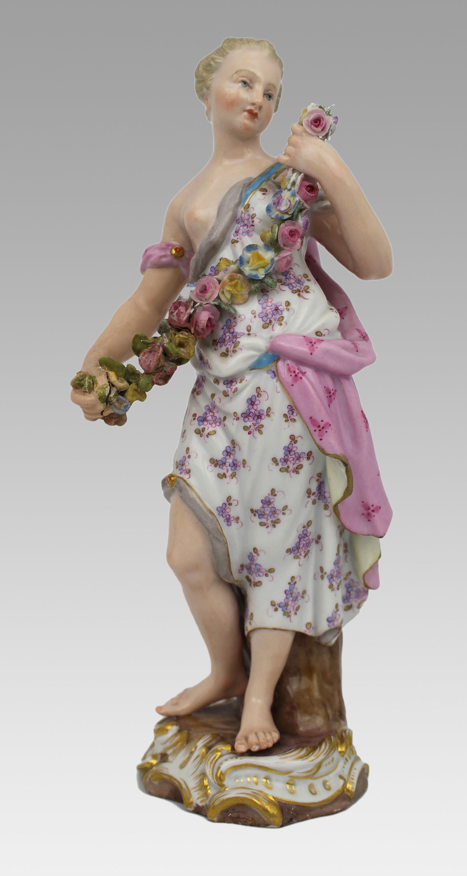 19th Century Meissen Porcelain Figurines – Set of the Four Seasons - 4