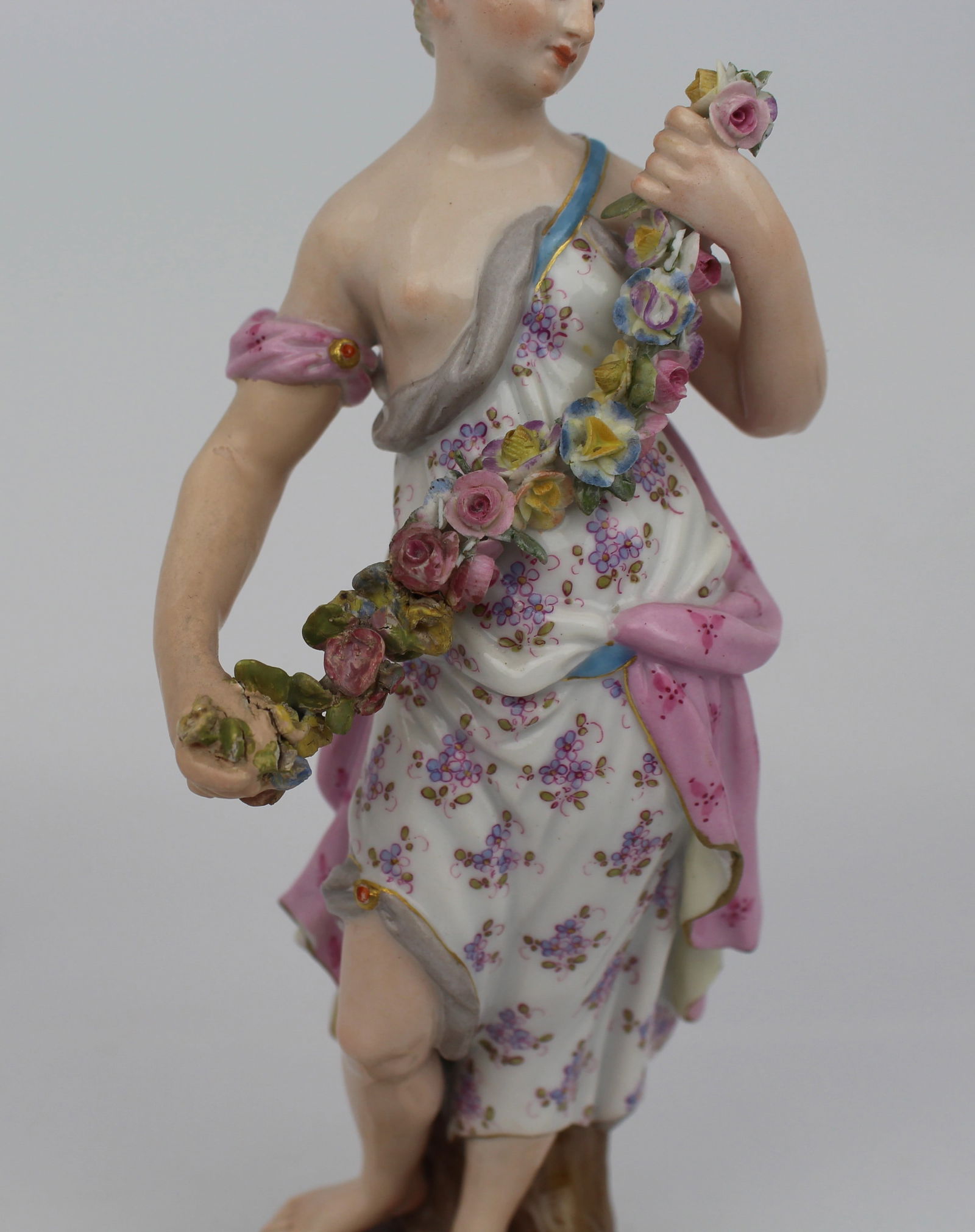19th Century Meissen Porcelain Figurines – Set of the Four Seasons - 8