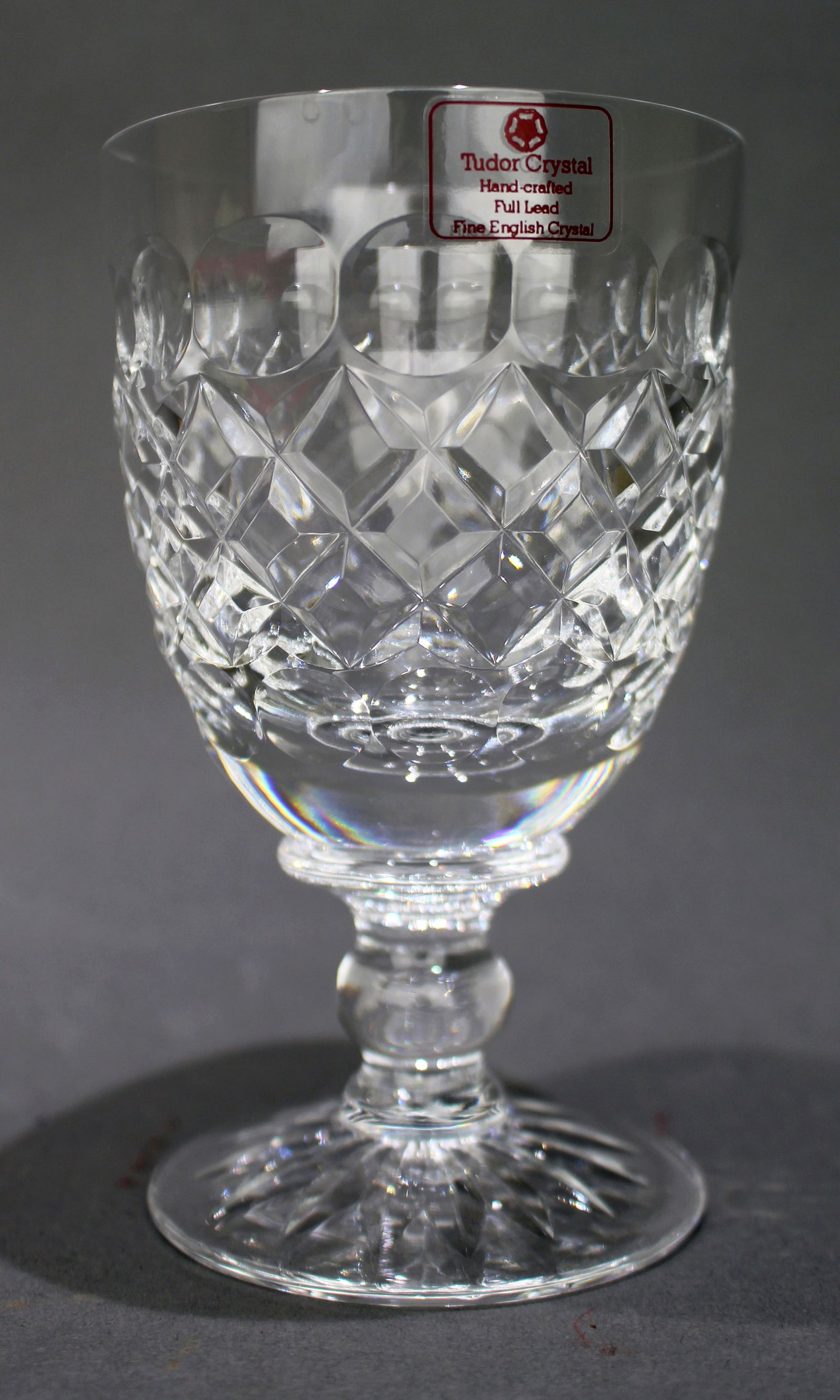 Set of 6 Tudor Crystal ""Beaufort"" Wine Glasses - 2