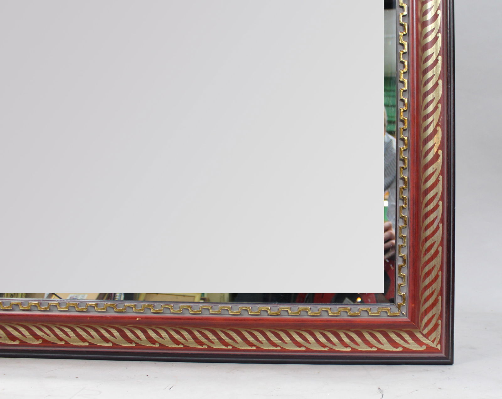 Large Decorative Bevelled Mirror - 2
