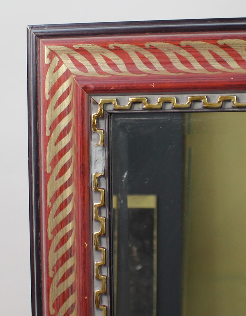 Large Decorative Bevelled Mirror - 4