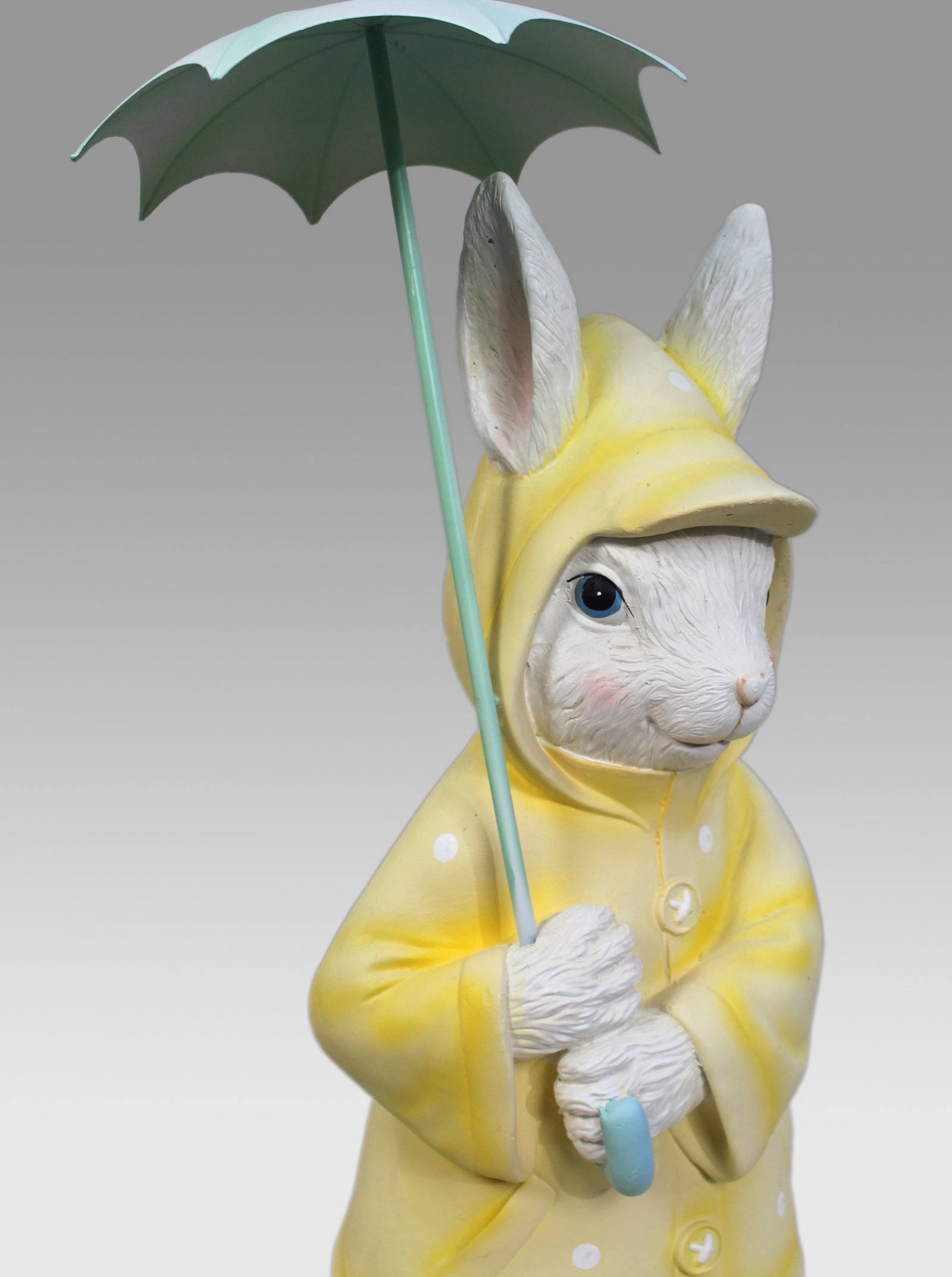 Decorative Easter Bunny with Umbrella - 3