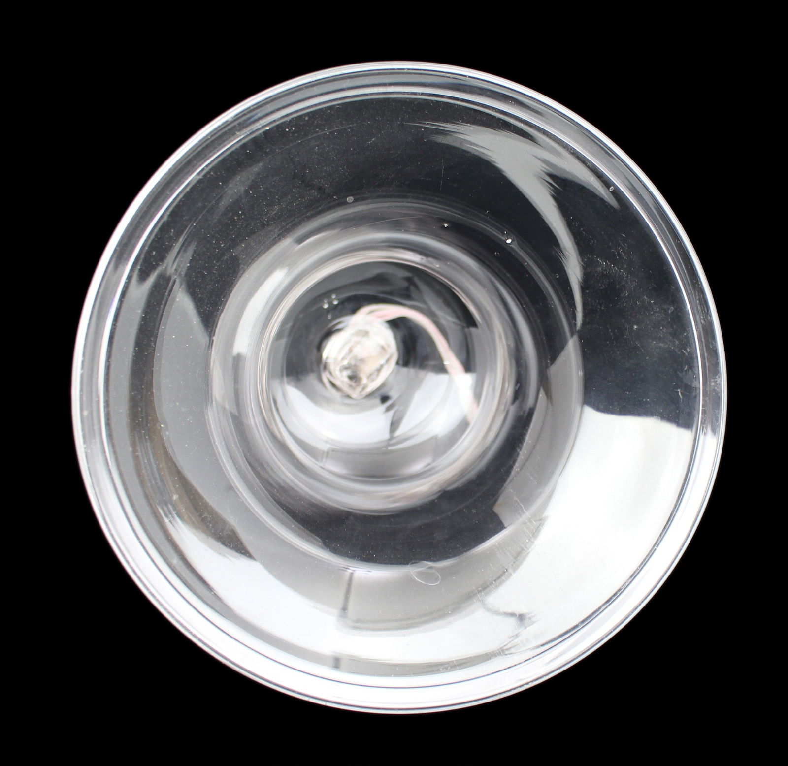 Antique Glass Bell Form Smoke Cover c.1900 - 3