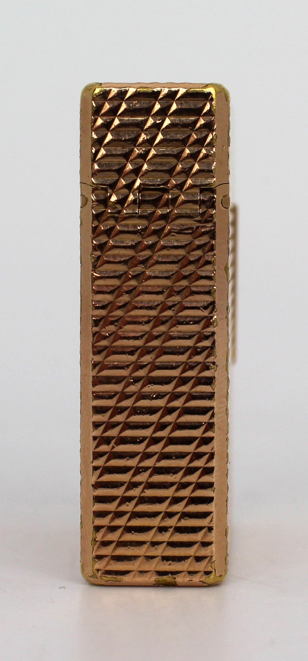 Vintage S.T. Dupont Paris Small Ligne 1 Gold-Plated Lighter – c.1970s - 4