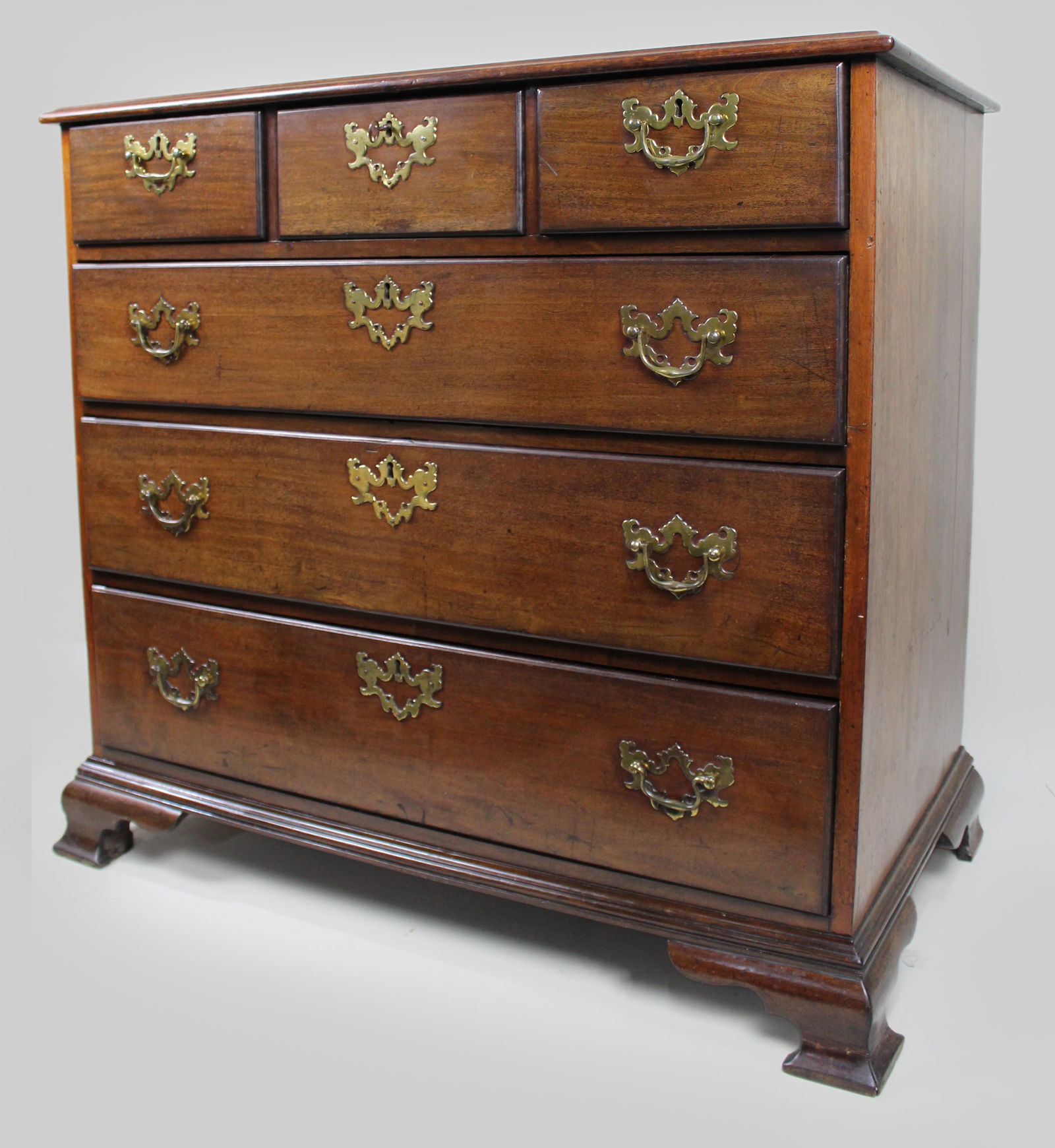 Antique 18th c. George III Mahogany Dumfries House Chest of Drawers - 2