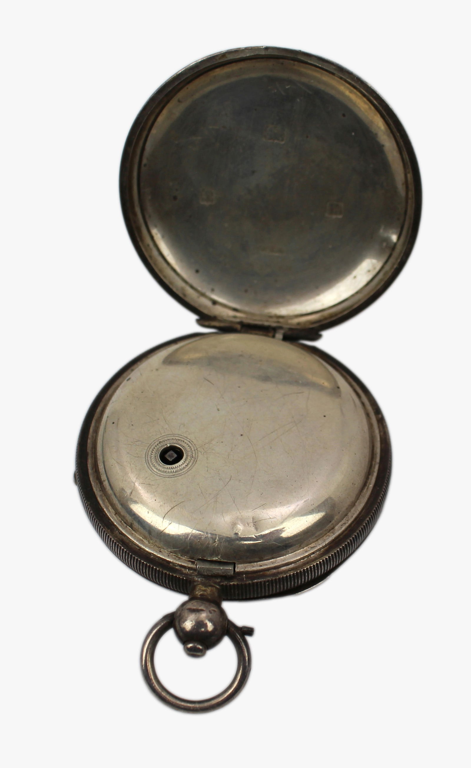 The Climate Ship Action Patent Silver Pocket Watch - 3