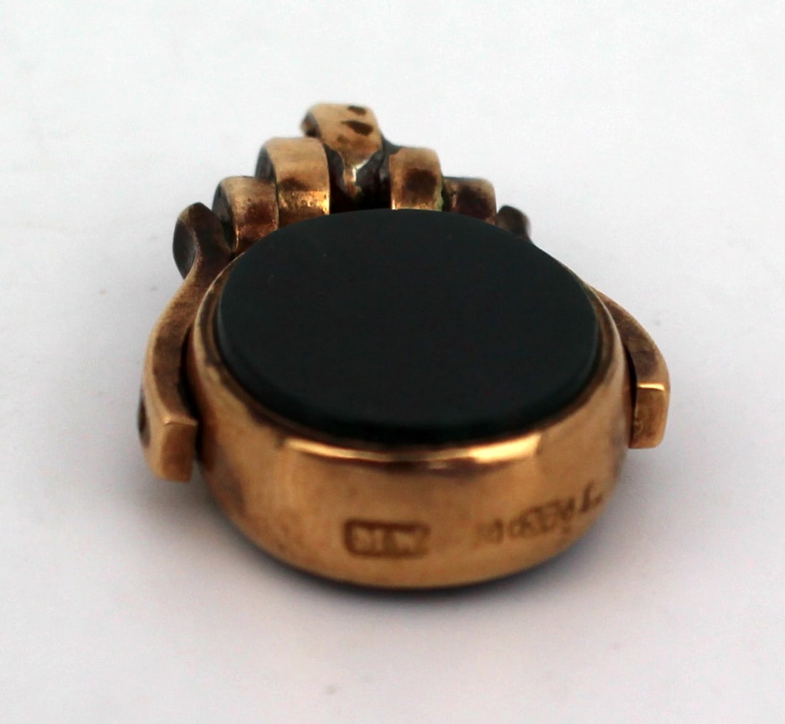 Victorian 9ct Gold Fob Seal - 4