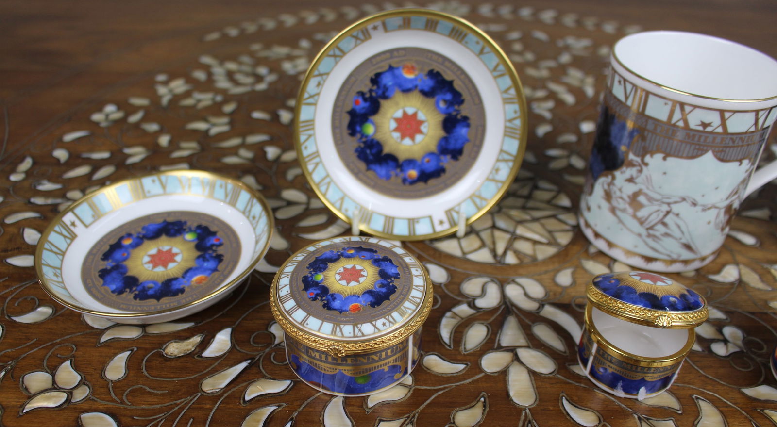 Collection of Royal Worcester Millennium Pieces - 2