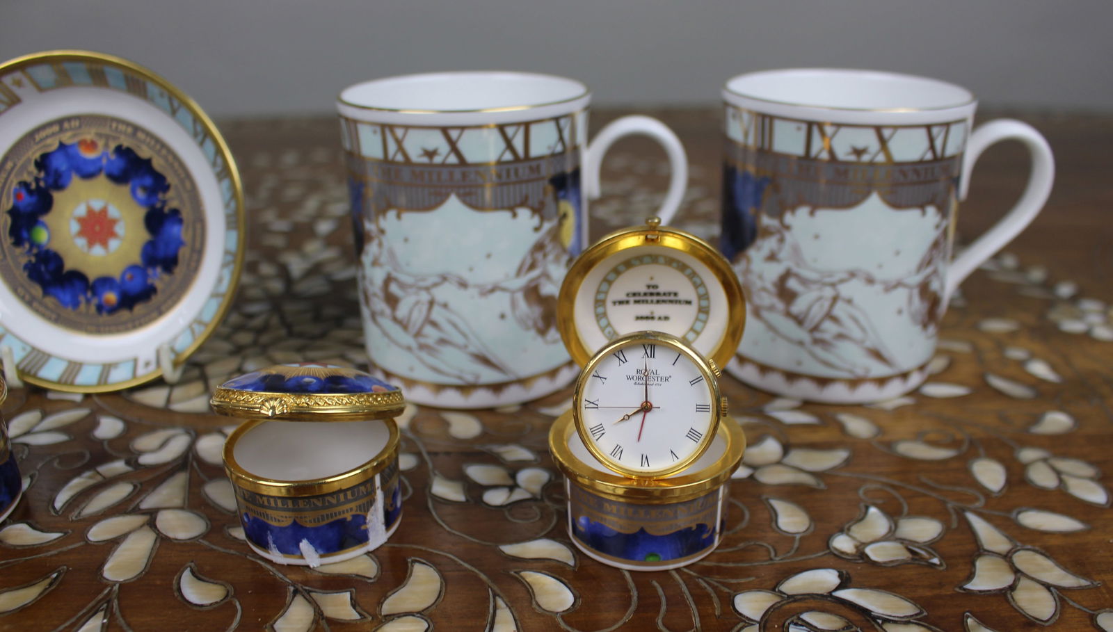 Collection of Royal Worcester Millennium Pieces - 3