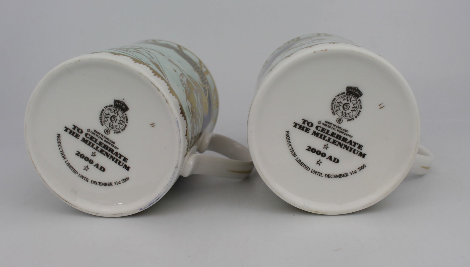 Collection of Royal Worcester Millennium Pieces - 7