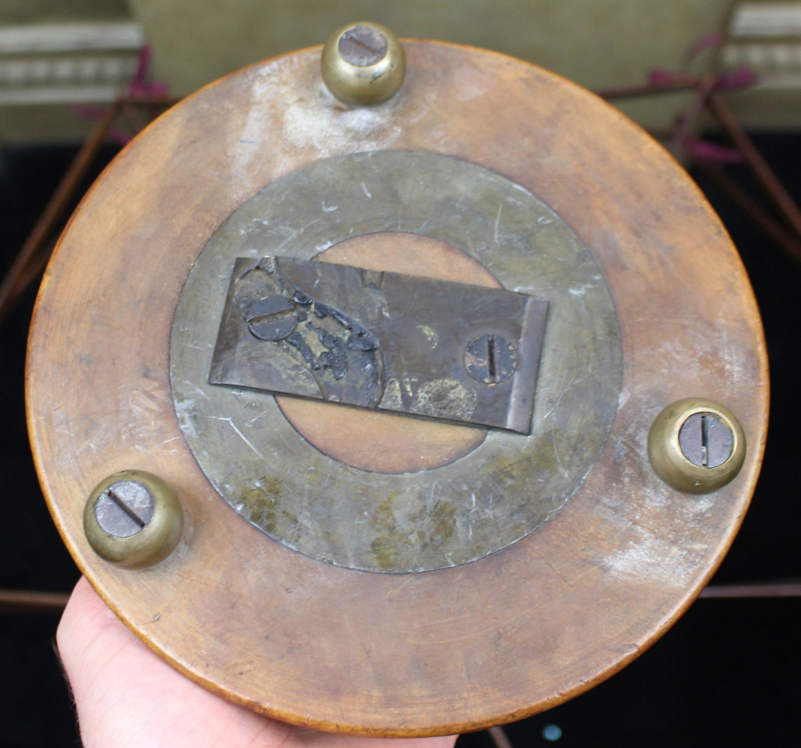Victorian Wooden Yarn Swift / Wool Winder on Stand, c.1850 - 6