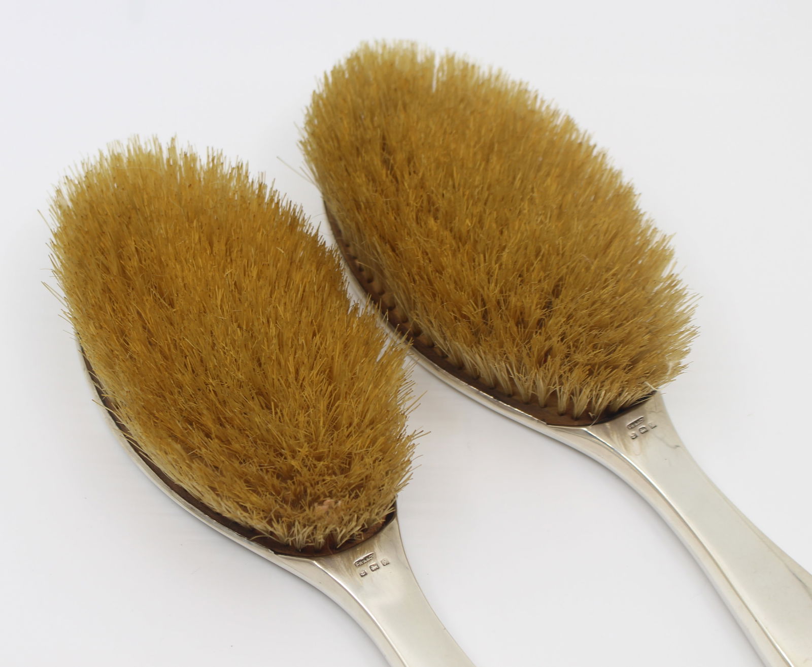 English Five Piece Silver Vanity Brush Set 1923 - 15