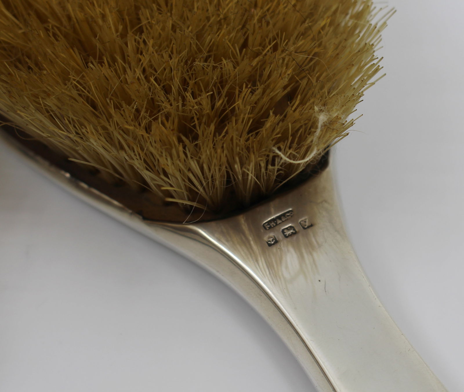 English Five Piece Silver Vanity Brush Set 1923 - 17