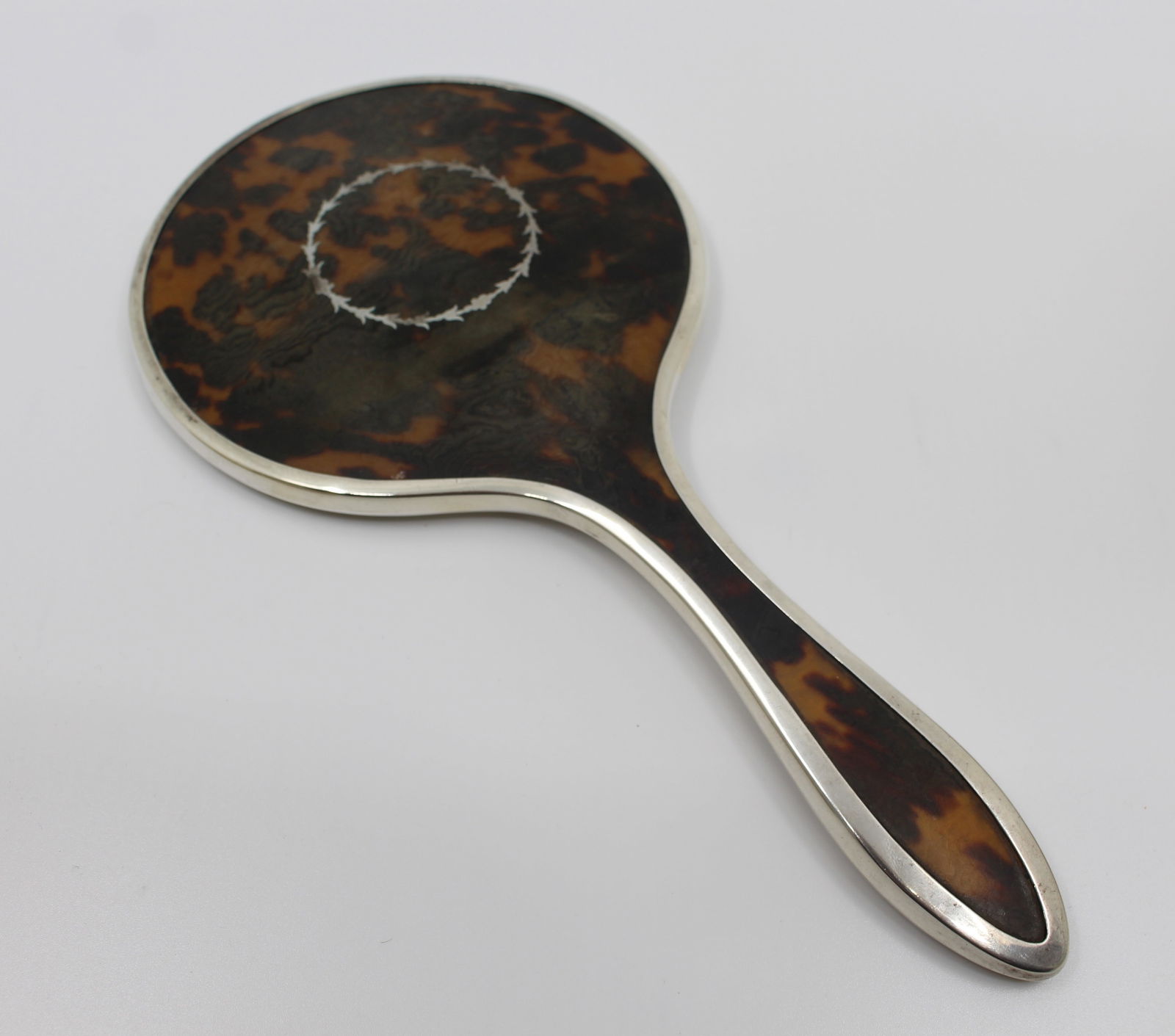 English Five Piece Silver Vanity Brush Set 1923 - 8