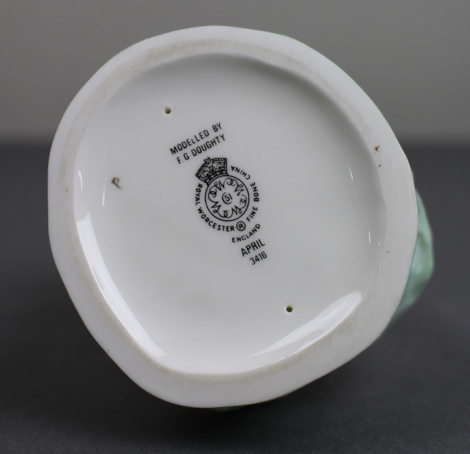 Royal Worcester Figurine April - 3