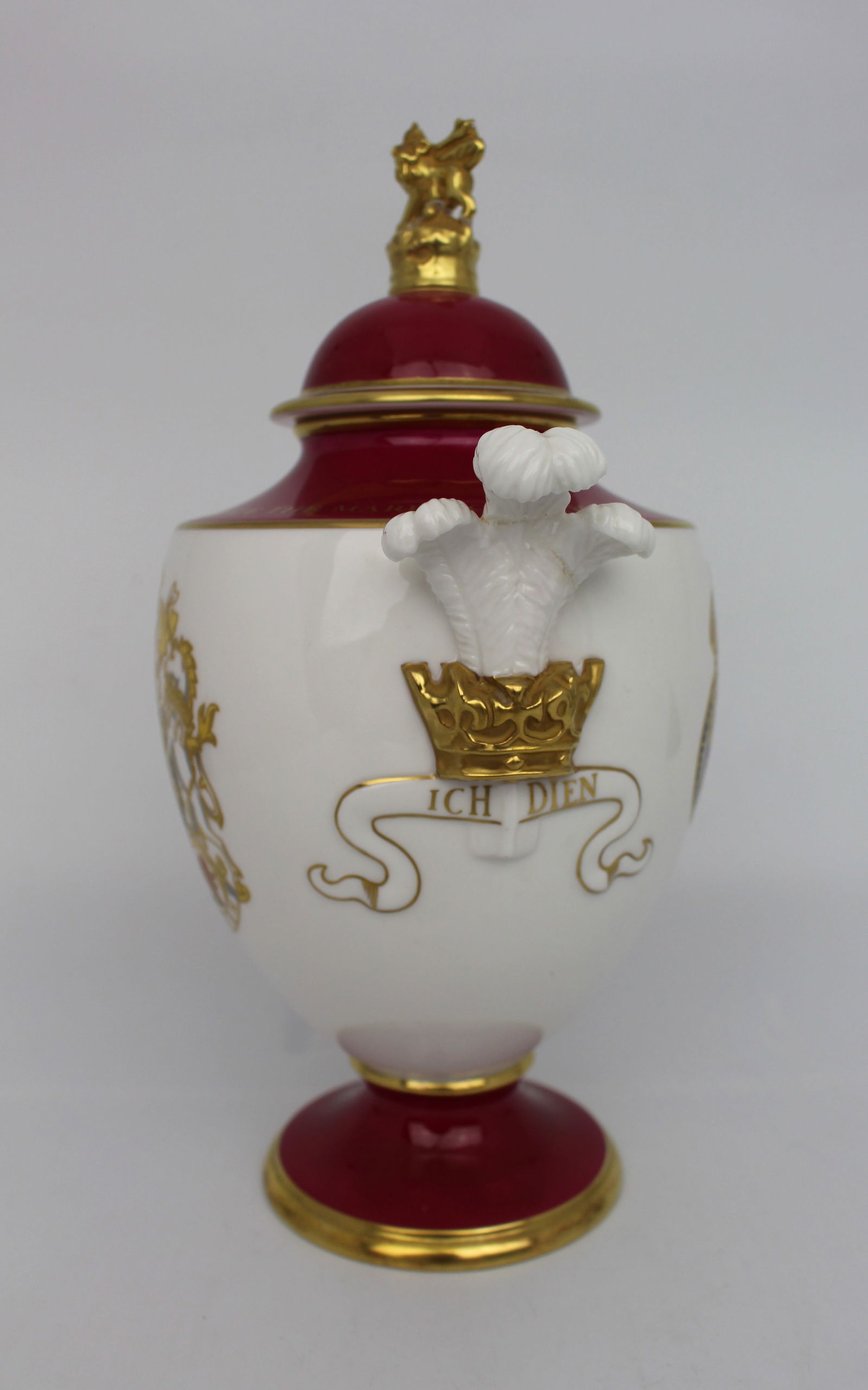 Royal Worcester Royal Marriage Vase - 4