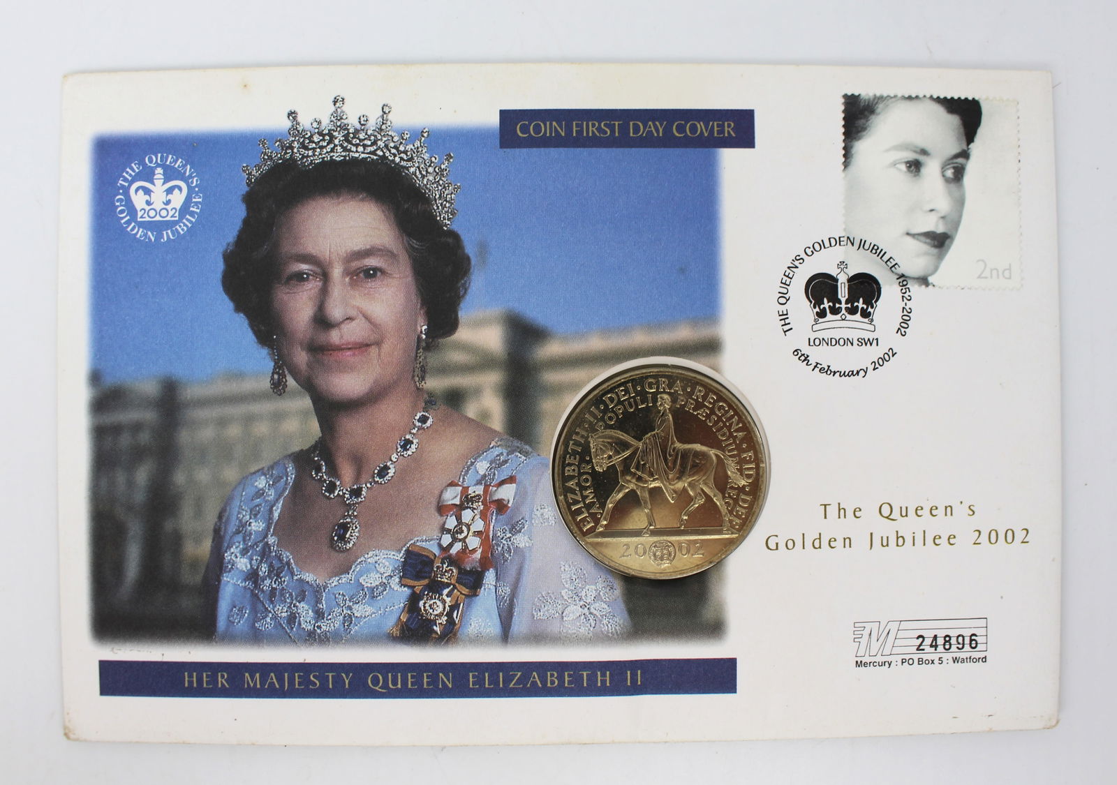 Set of 3 The Queen's Golden Jubilee Coins - 10