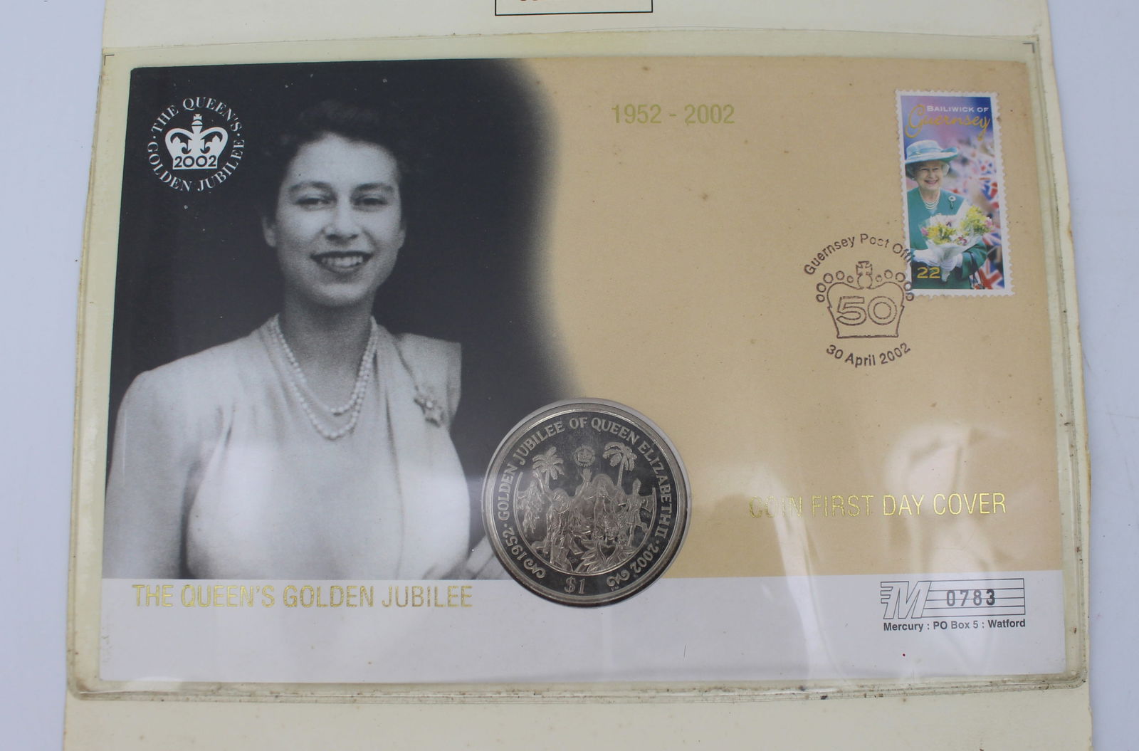 Set of 3 The Queen's Golden Jubilee Coins - 2