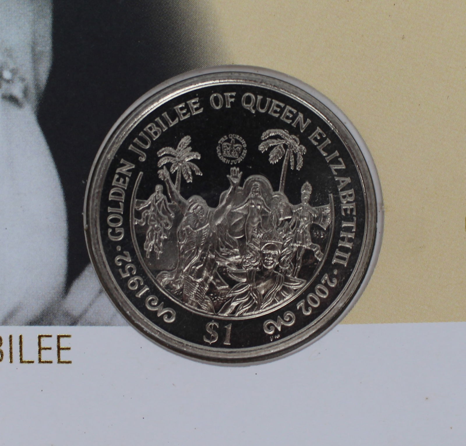 Set of 3 The Queen's Golden Jubilee Coins - 3