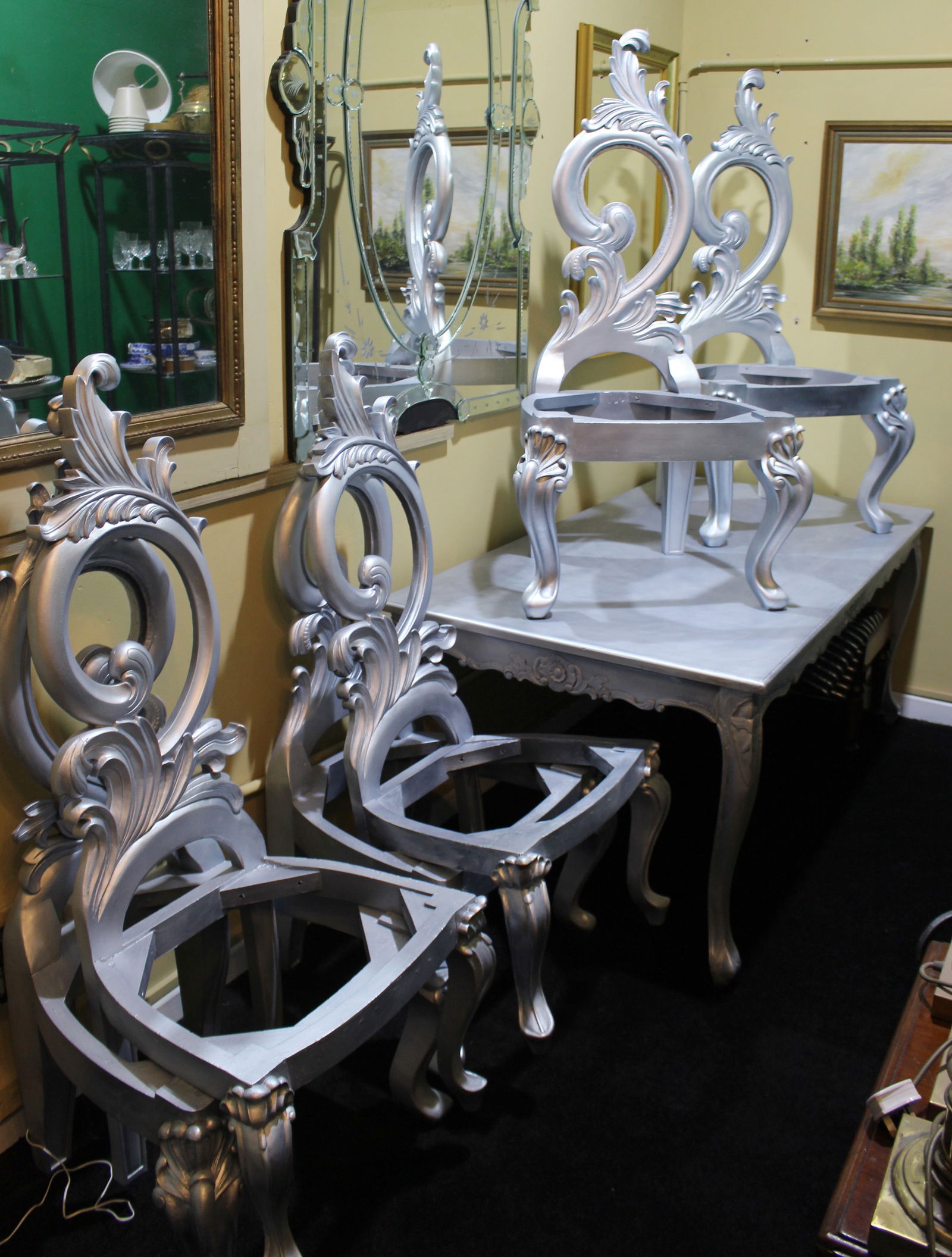 Harrison & Gil Styled Dining Table & 6 Chairs - 2