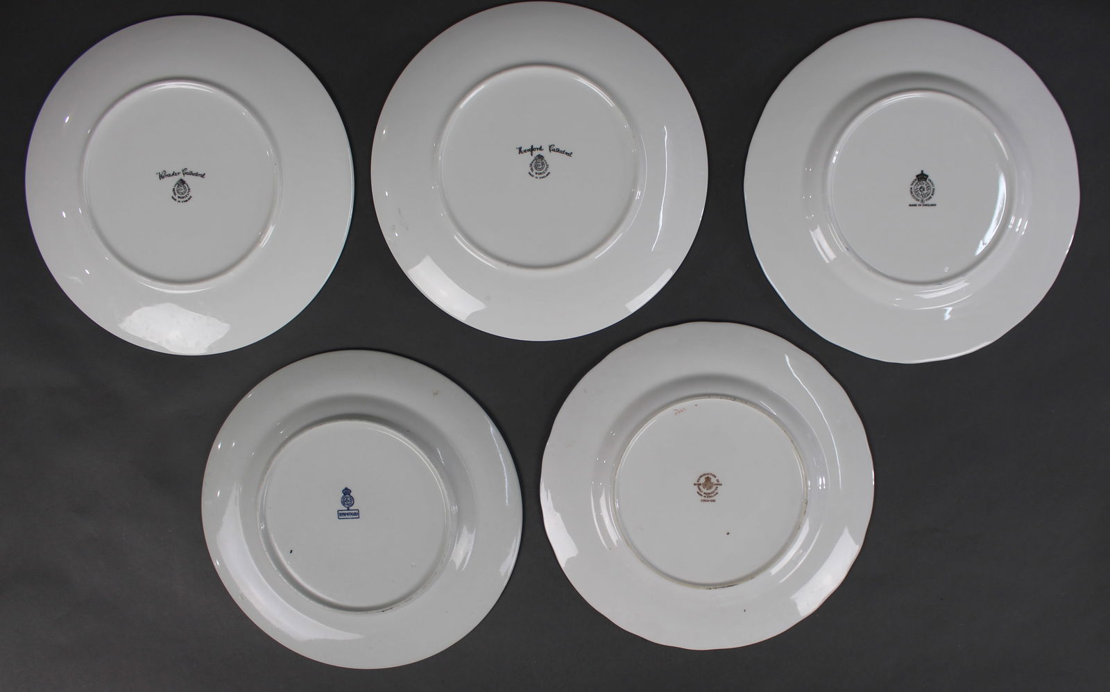 Collection of 5 Royal Worcester Cabinet Plates - 3