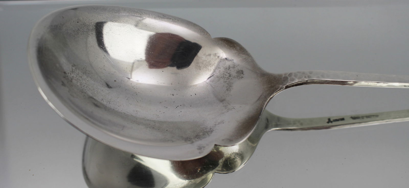 Arts & Crafts Sterling Silver Spoon – John O. Bellis, San Francisco c.1900–1920 - 2