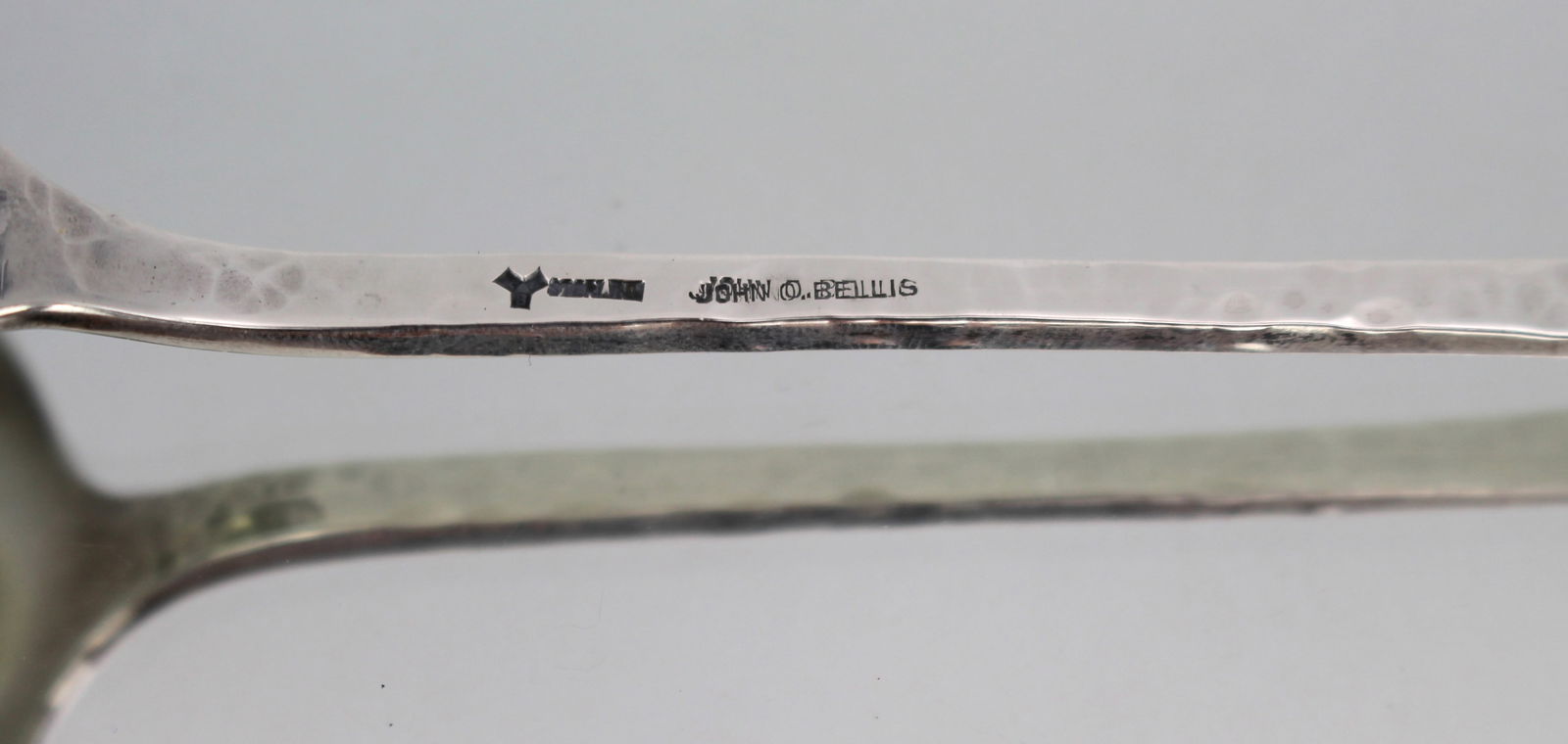 Arts & Crafts Sterling Silver Spoon – John O. Bellis, San Francisco c.1900–1920 - 3