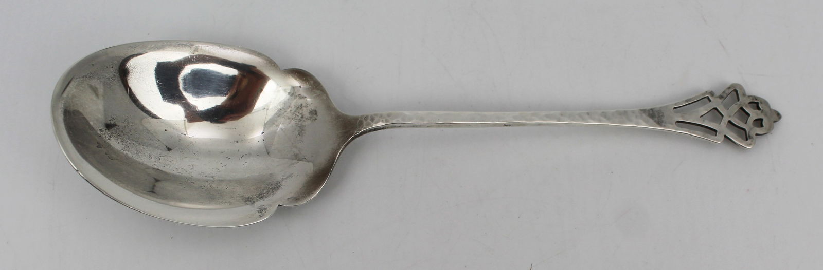 Arts & Crafts Sterling Silver Spoon – John O. Bellis, San Francisco c.1900–1920 - 7