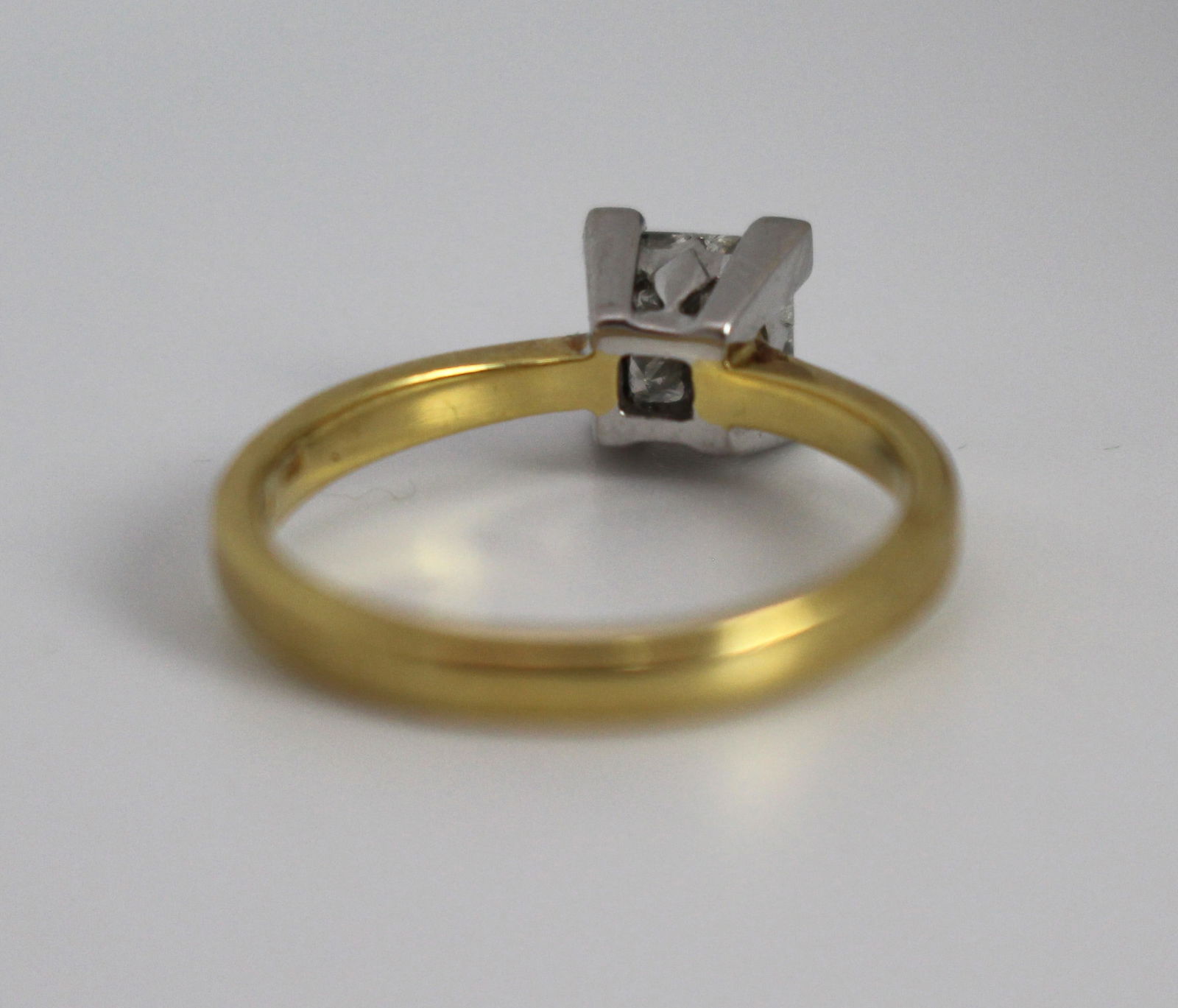 Vintage 0.50 Carat Diamond Cluster Ring 18ct Gold - 4