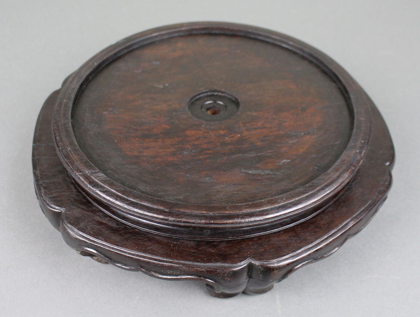 Antique Carved Stand - 6