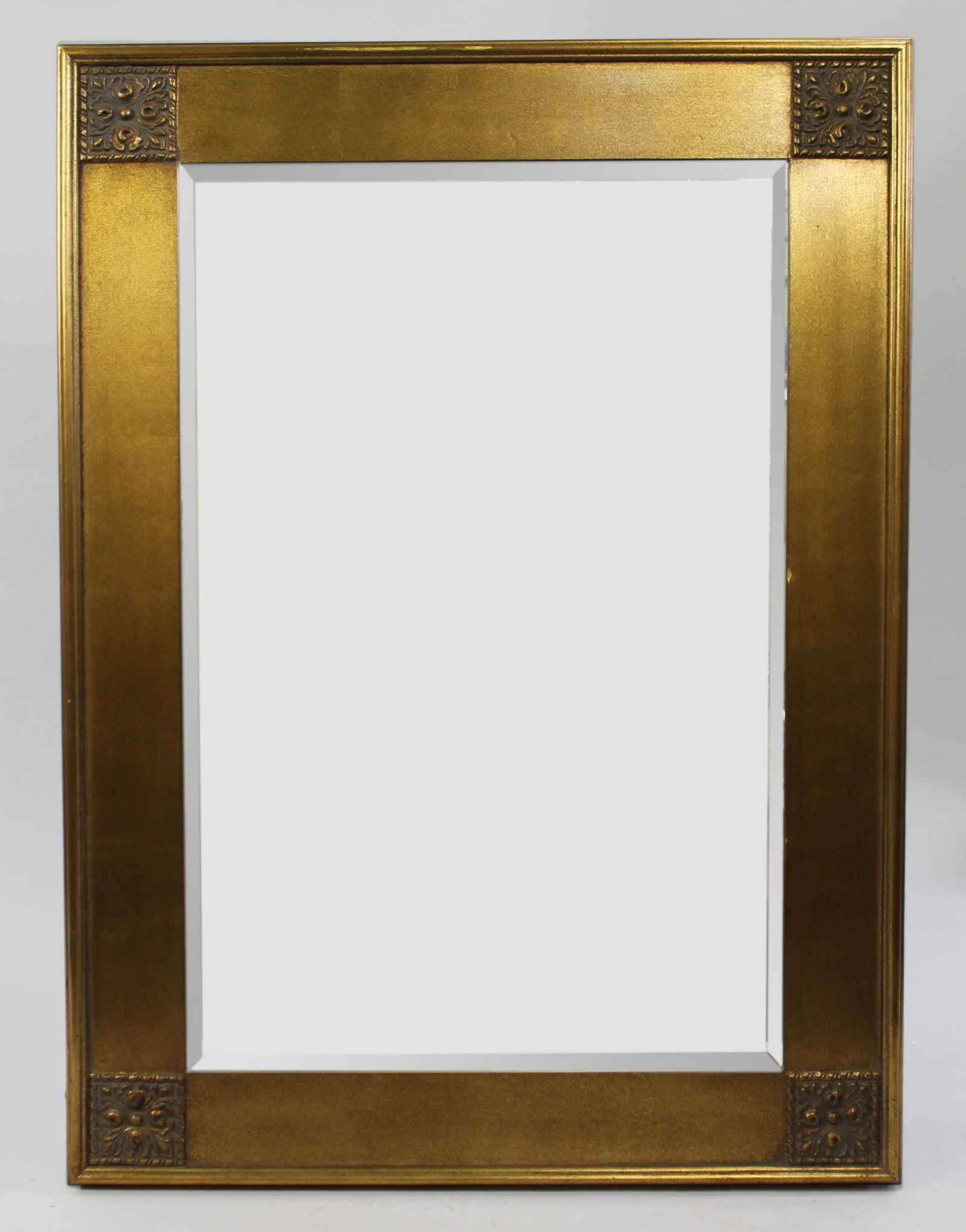 Gilt Bevelled Glass Wall Mirror (1 of 3)