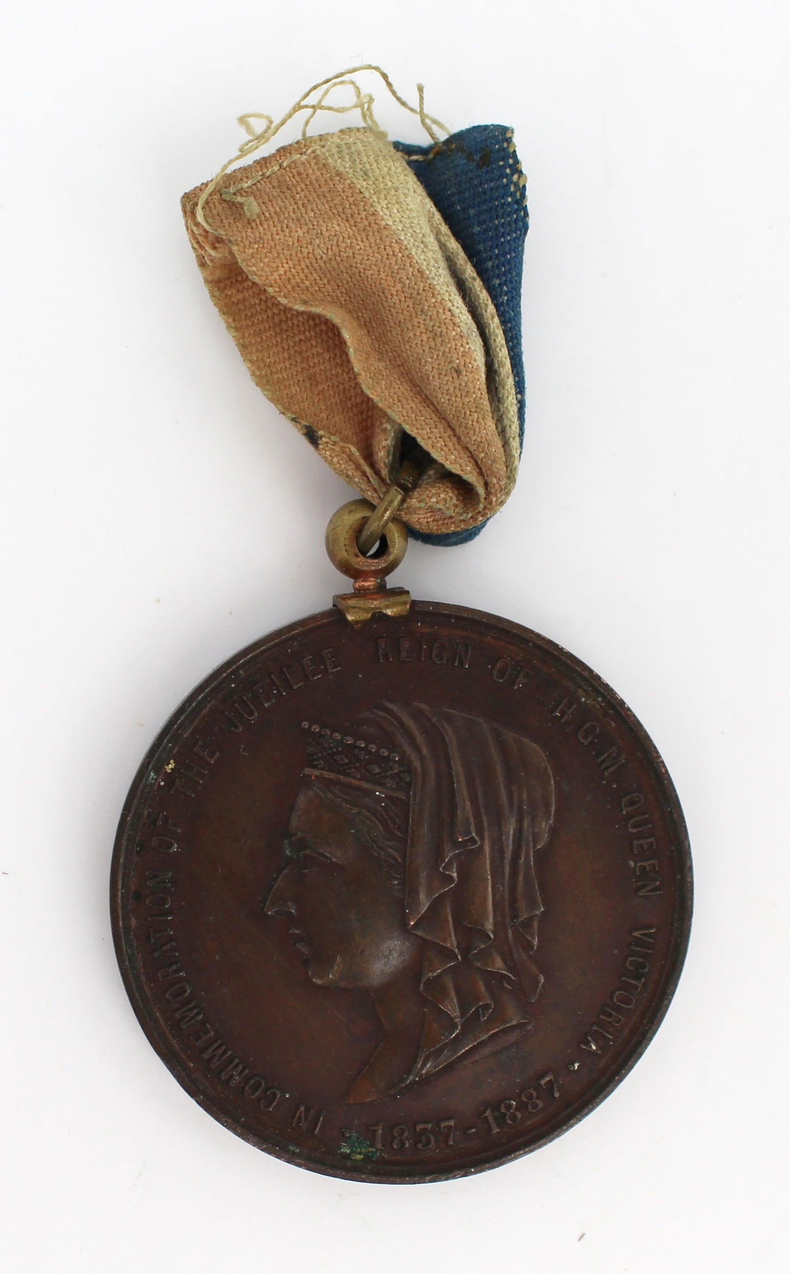 Queen Victoria 1887 Golden Jubilee Bronze Medal (1 of 3)