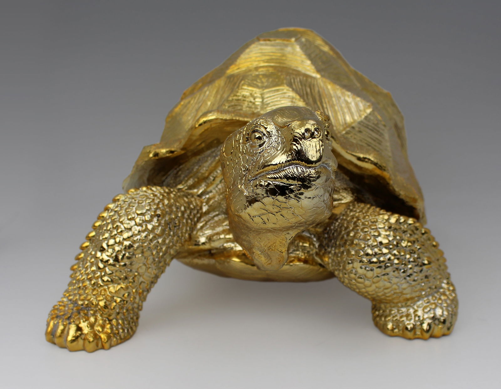 Gold Leaf Tortoise Model - 3